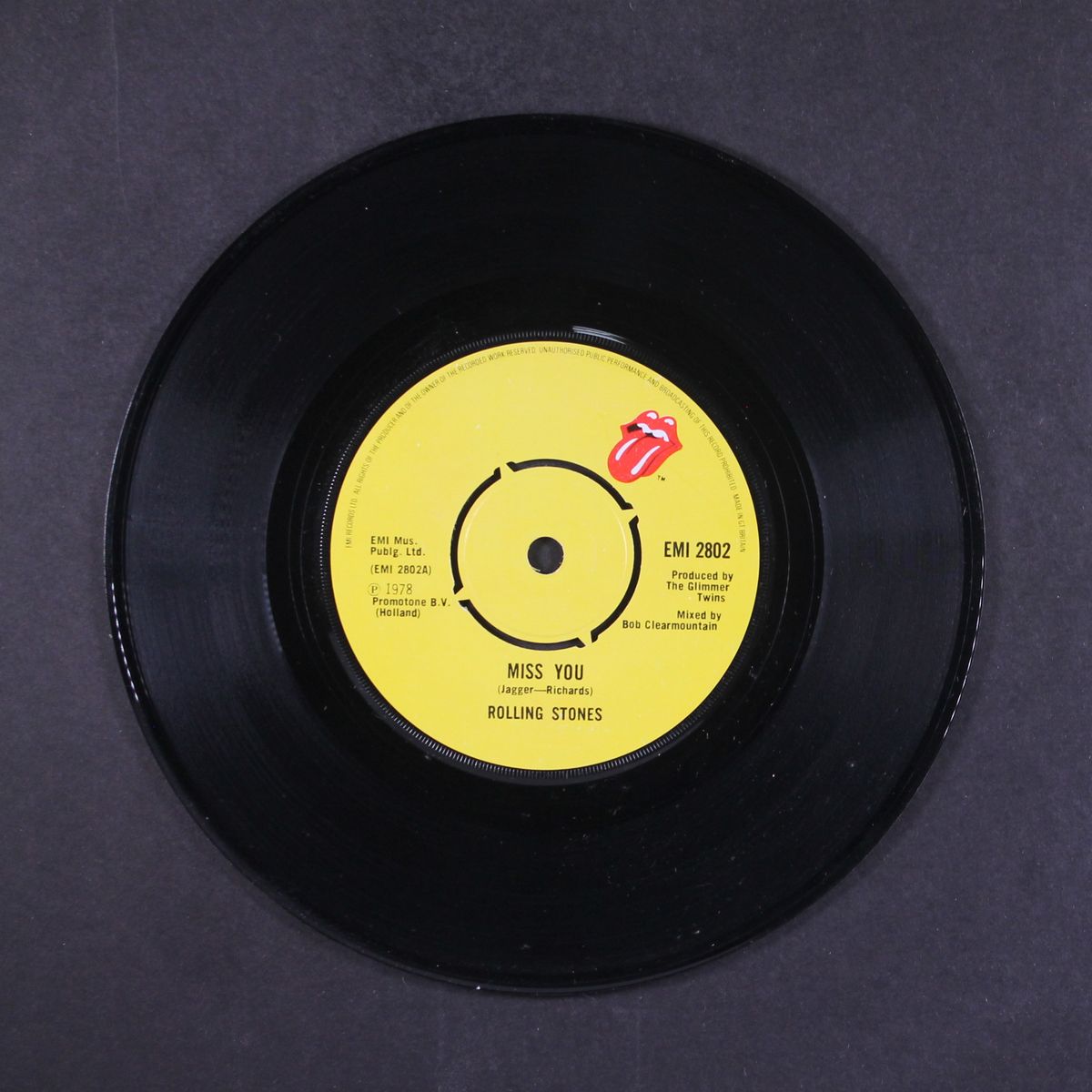 miss you / faraway eyes by ROLLING STONES