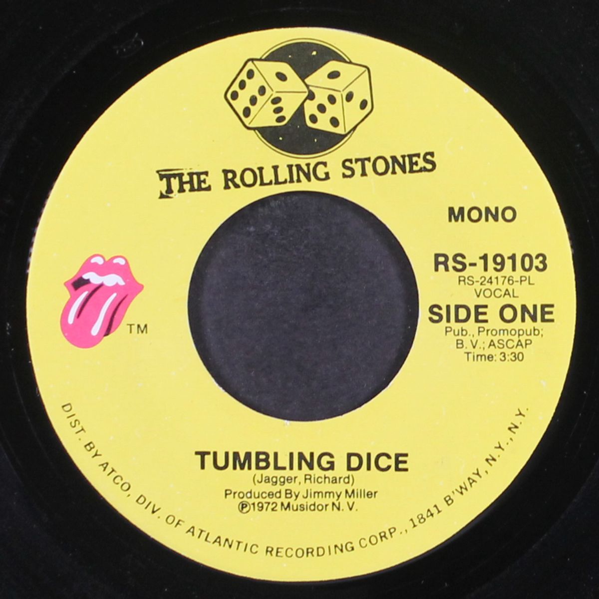 tumbling dice / sweet black angel by ROLLING STONES