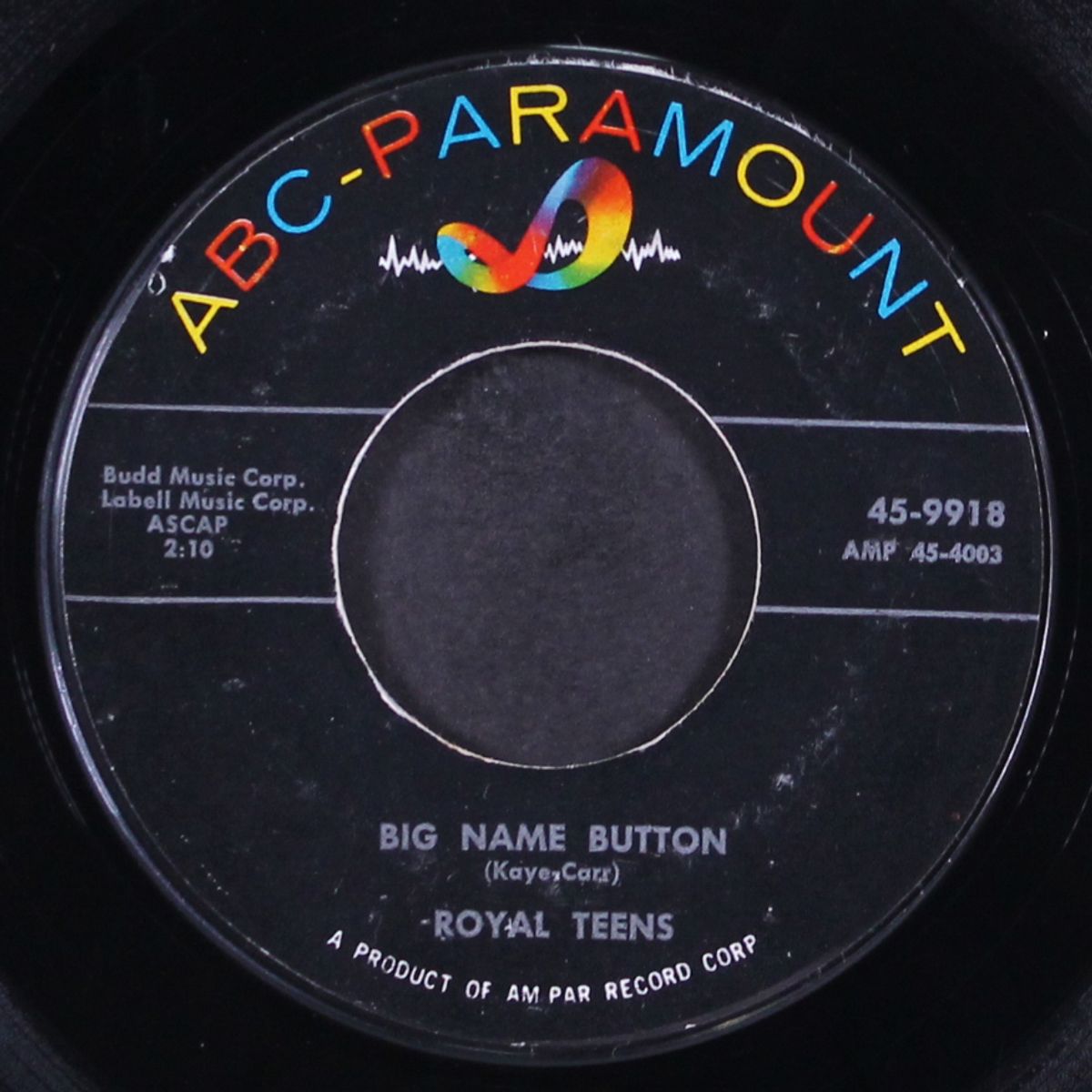 sham rock / big name button by ROYAL TEENS