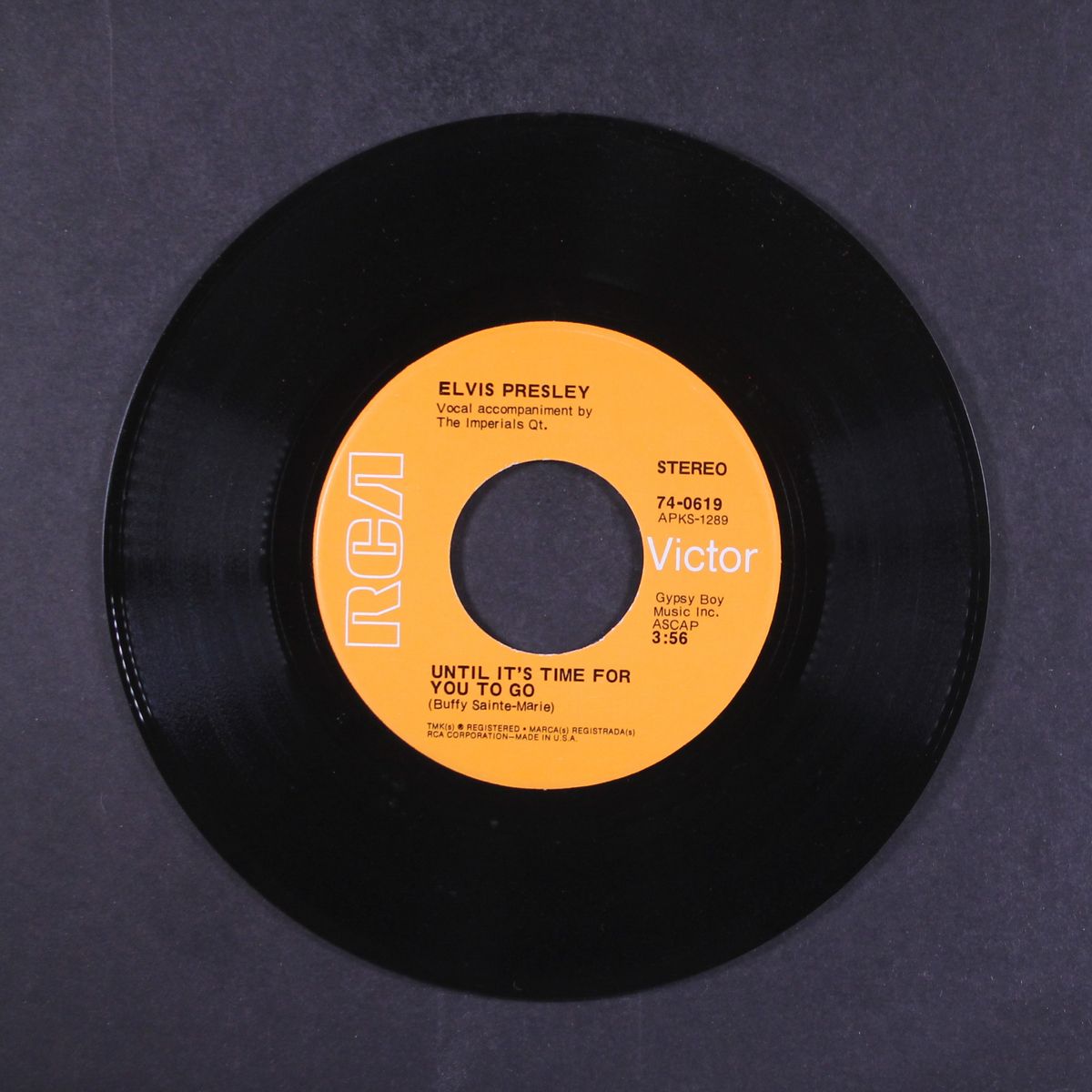 until it's time for you to go by ELVIS PRESLEY