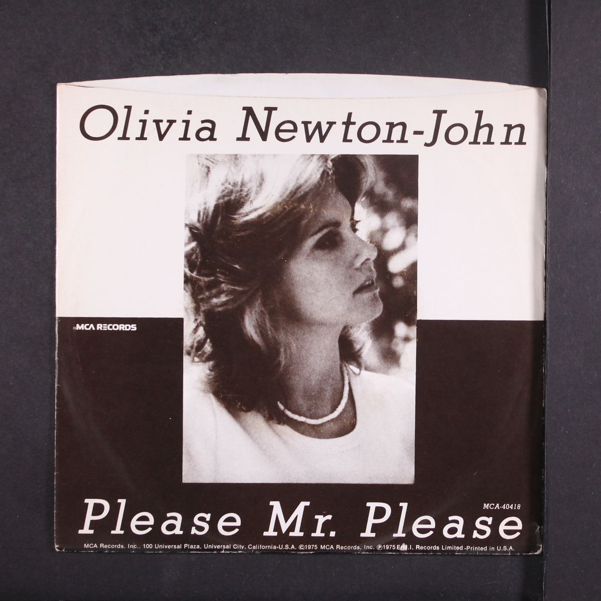 please mr. please / and in the morning by OLIVIA NEWTON-JOHN