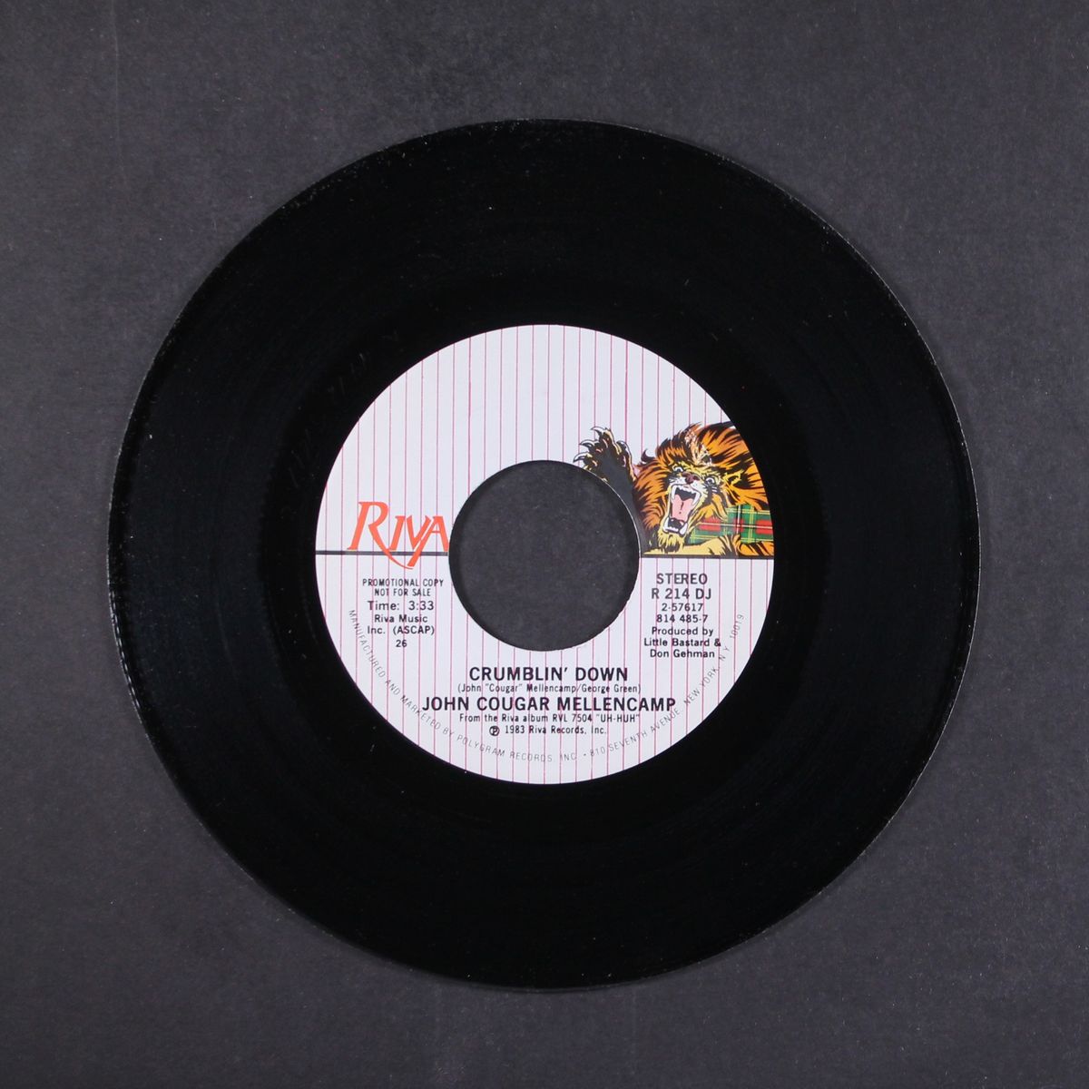 crumblin' down / same by JOHN COUGAR MELLENCAMP