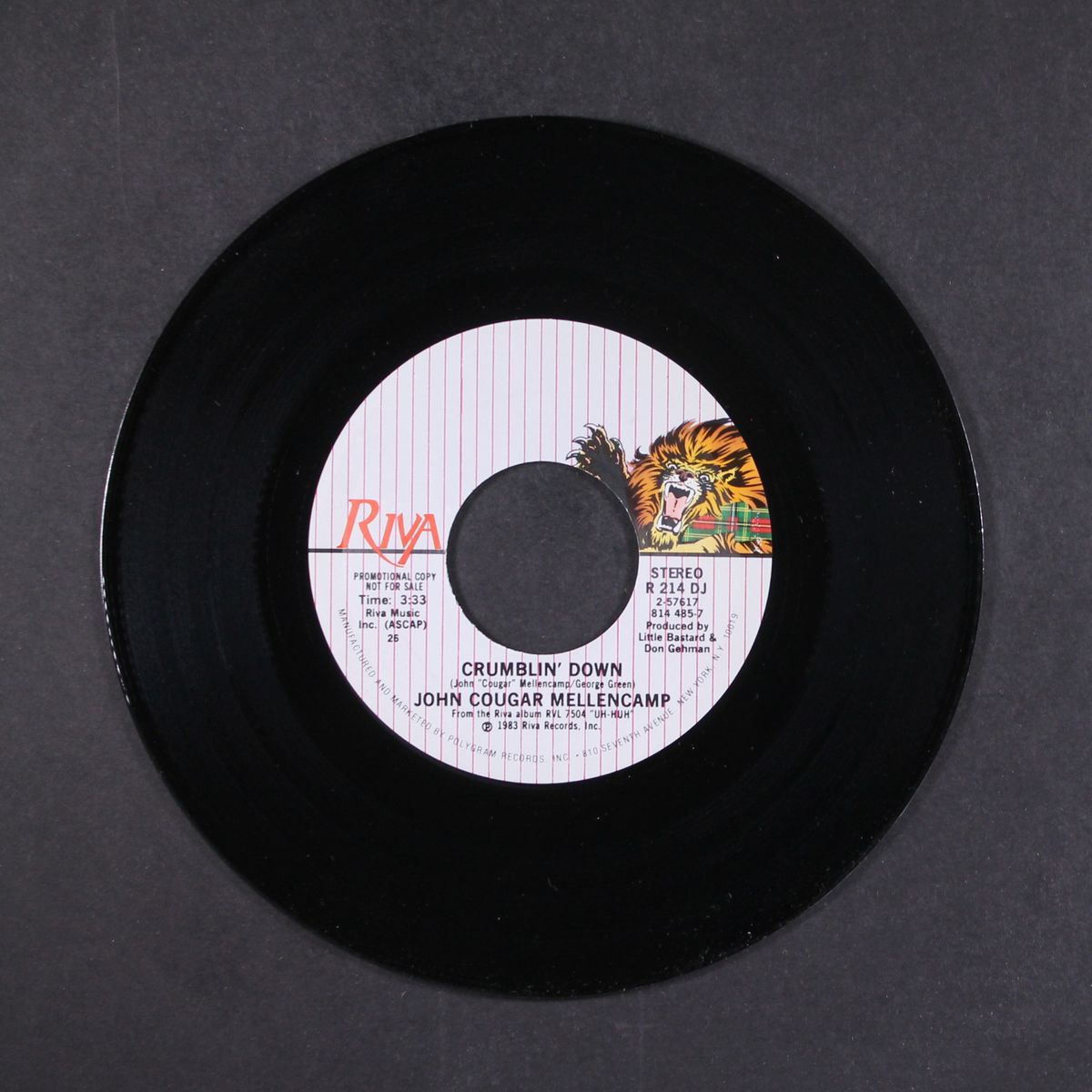 crumblin' down / same by JOHN COUGAR MELLENCAMP