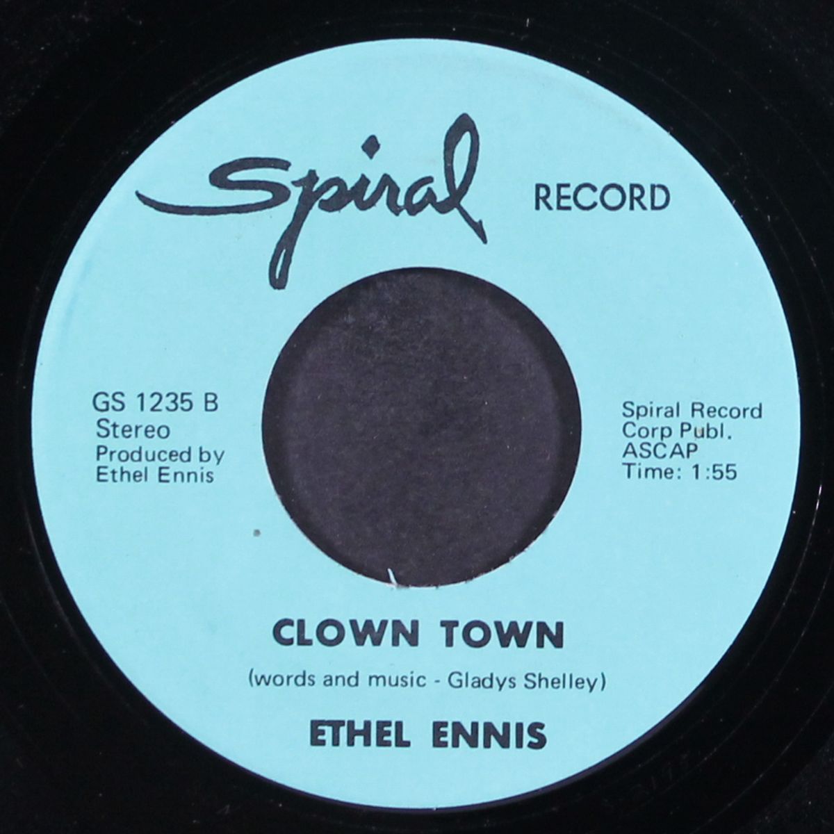 does it hurt to love / clown town by ETHEL ENNIS