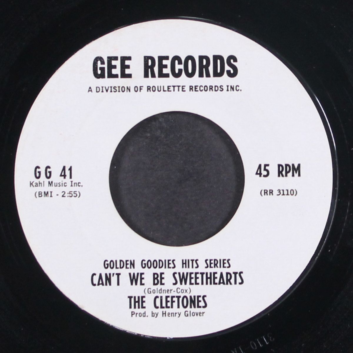 cry like i cried / can't we be sweethearts by HARPTONES / CLEFTONES