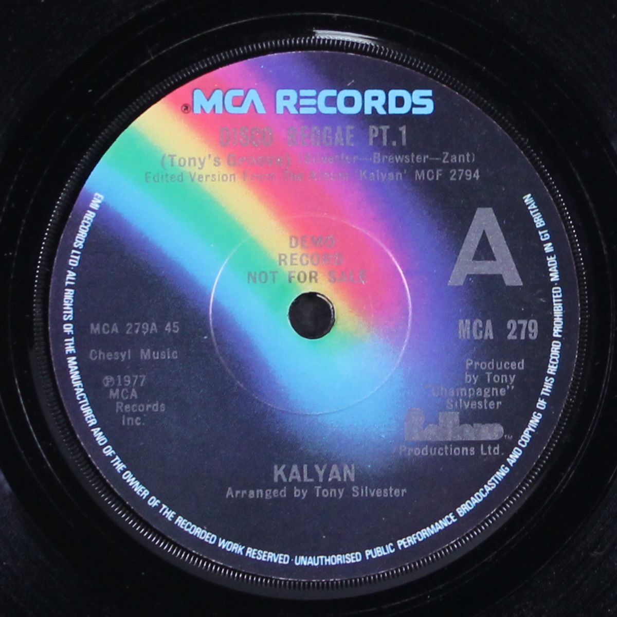 disco reggae (tony's groove) / part 2 by KALYAN