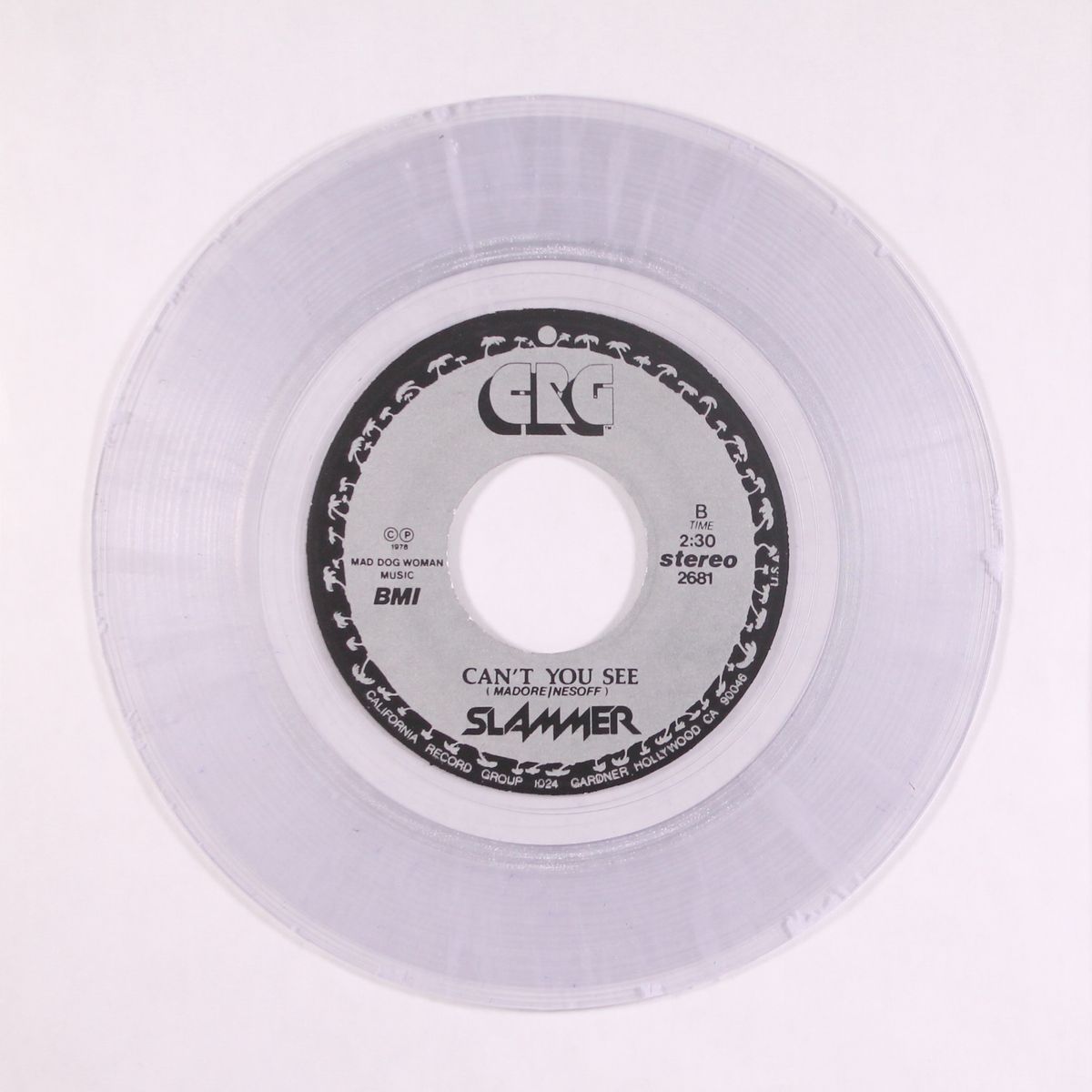 benedict's cherry wine / can't you see by SLAMMER