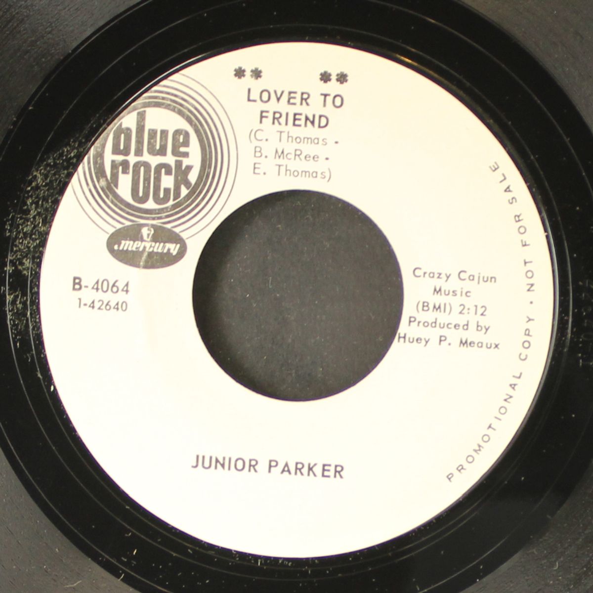i got money / lover to a friend by JUNIOR PARKER