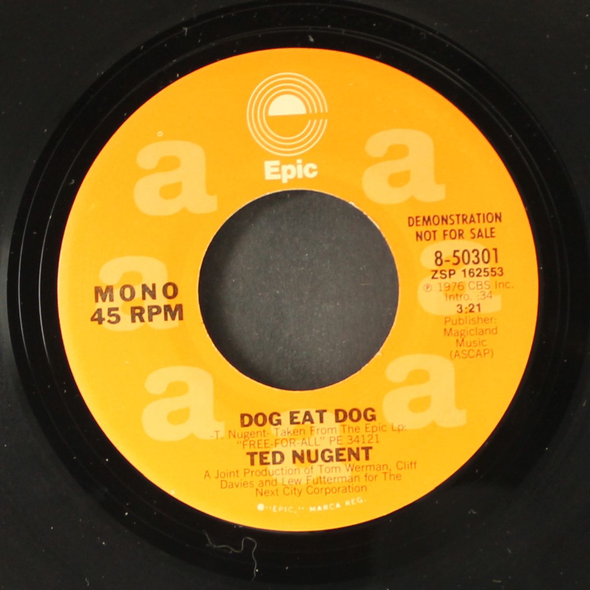 dog eat dog / mono by TED NUGENT
