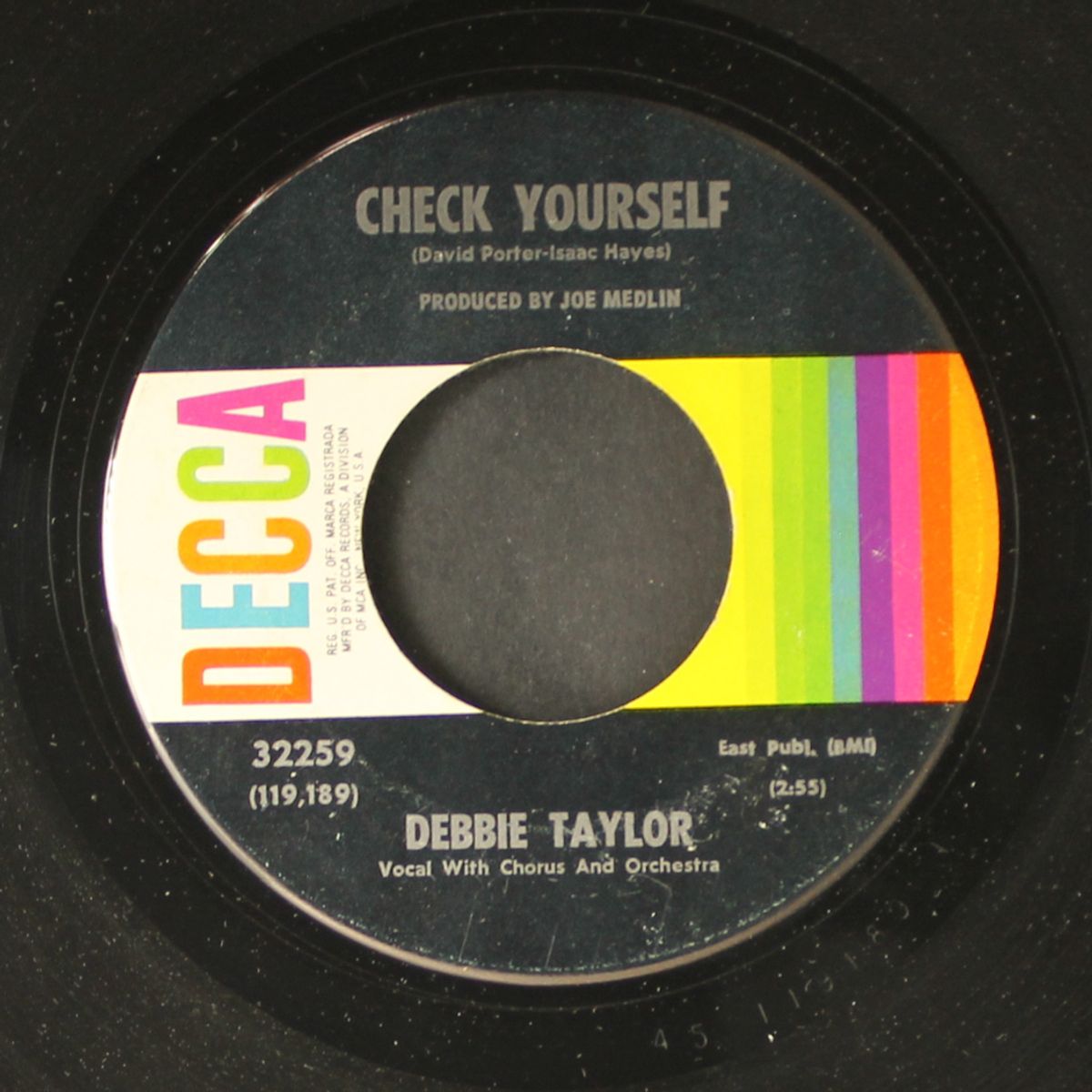 check yourself / wait until i'm gone by DEBBIE TAYLOR