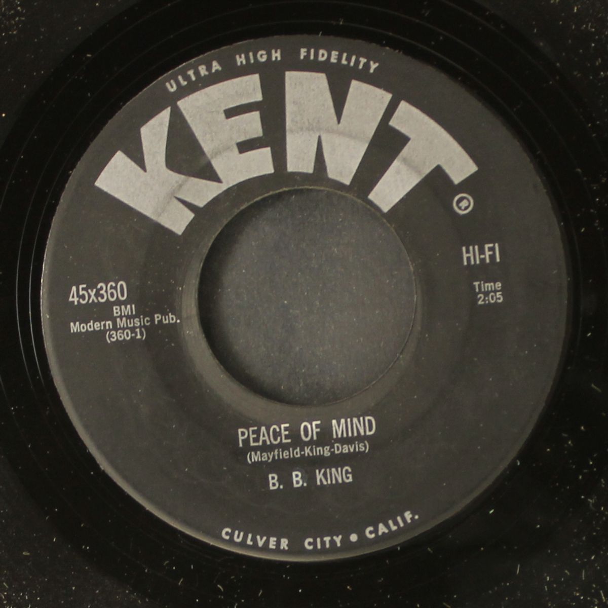 peace of mind / someday by B.B. KING