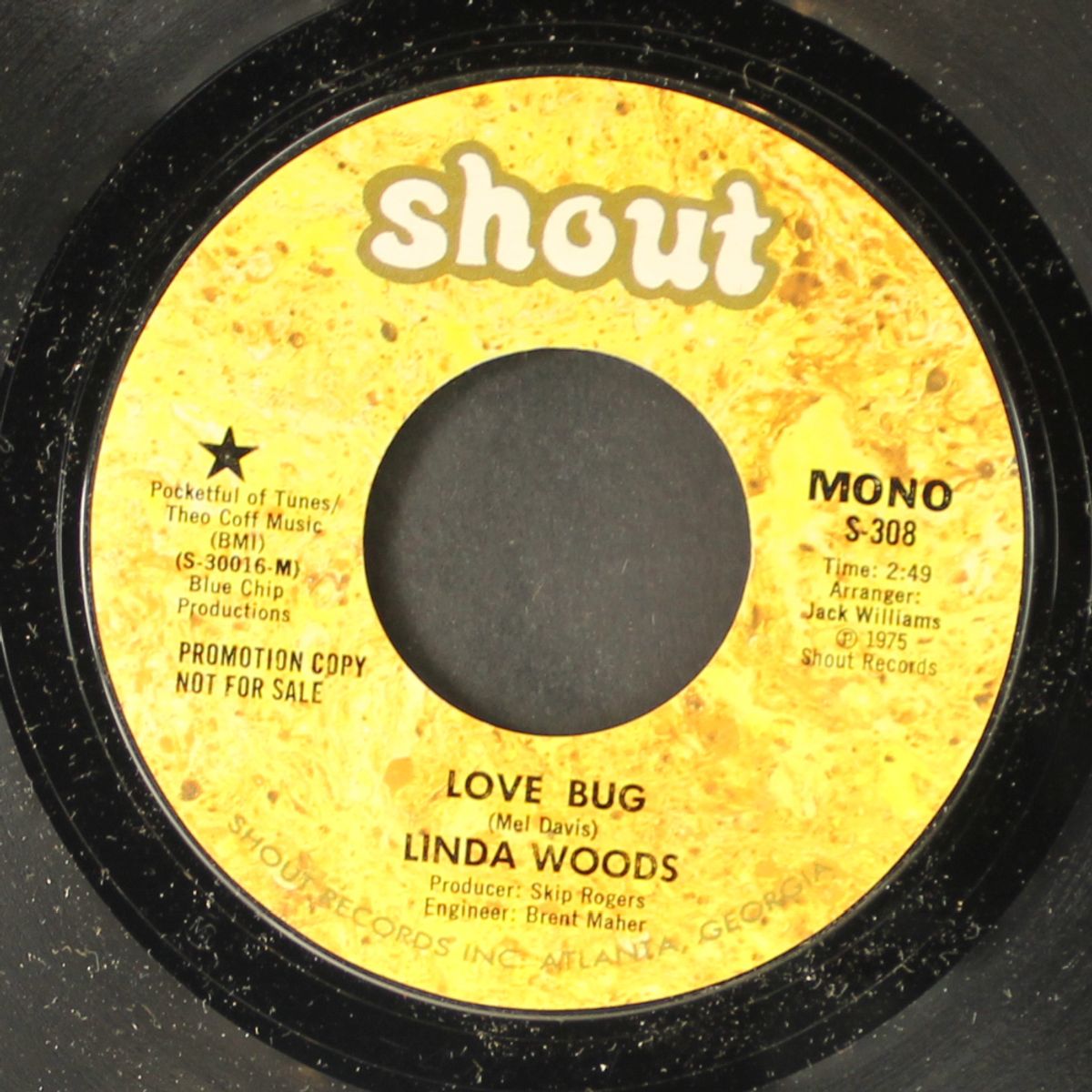 love bug / mono by LINDA WOODS