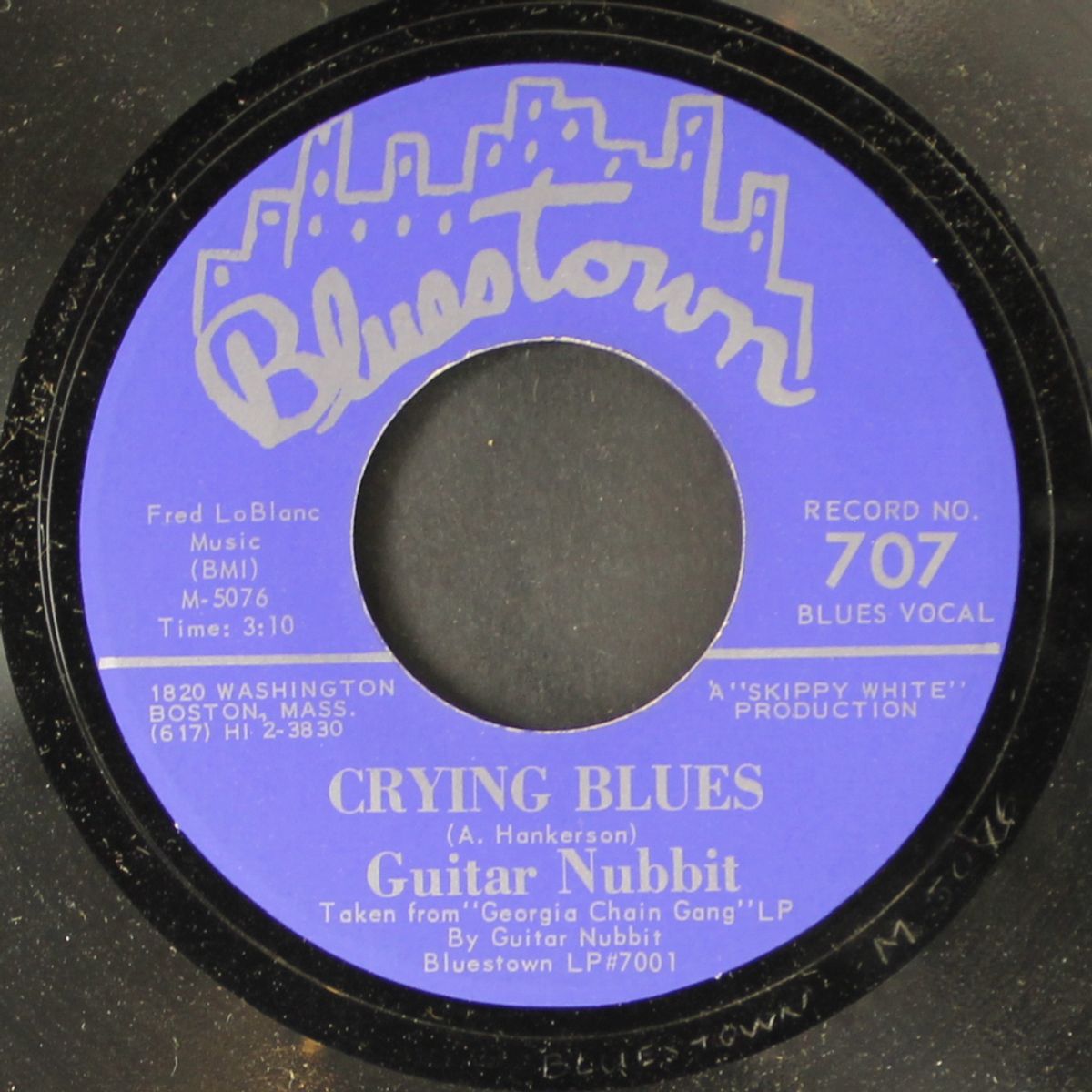 big leg woman / crying blues by GUITAR NUBBIT