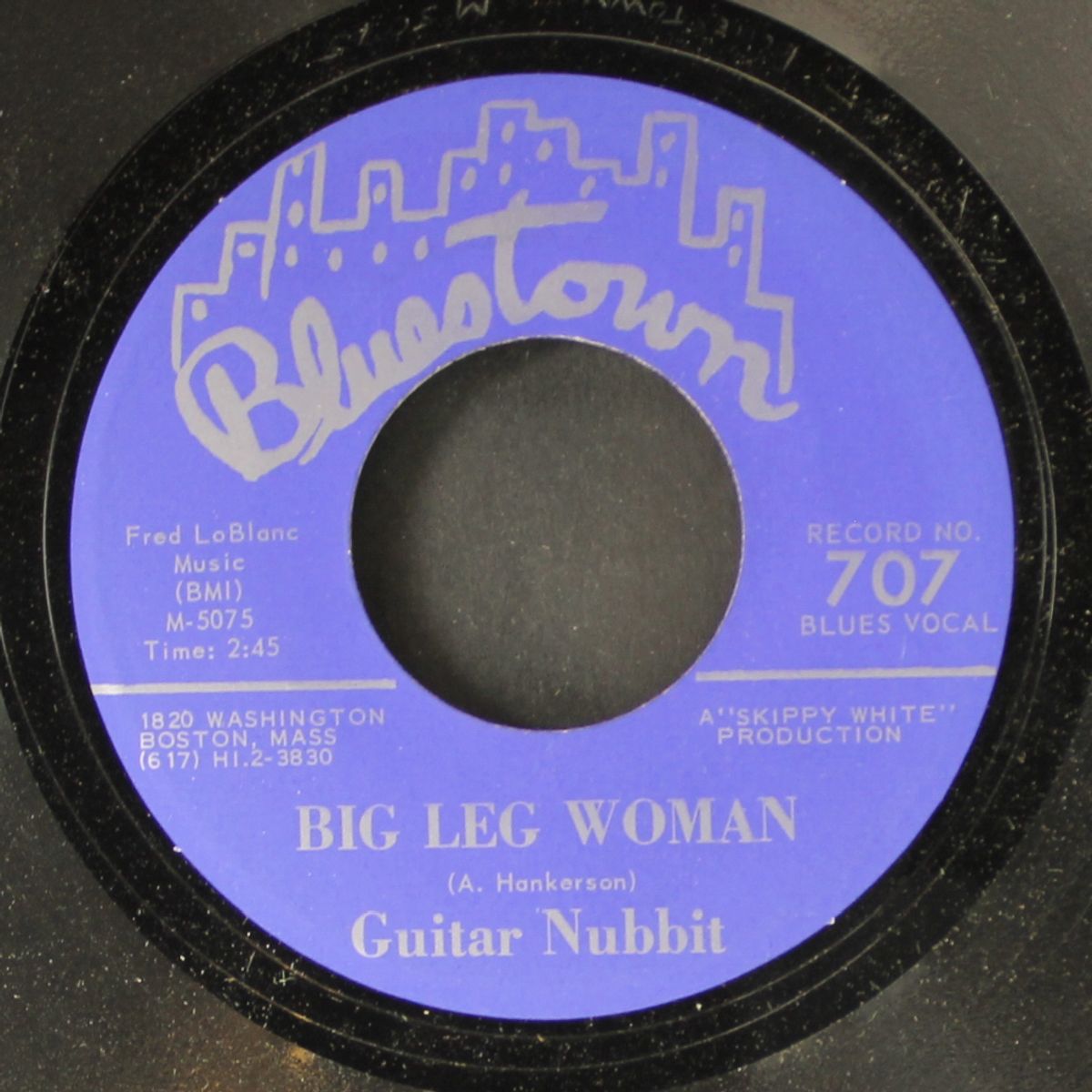 big leg woman / crying blues by GUITAR NUBBIT