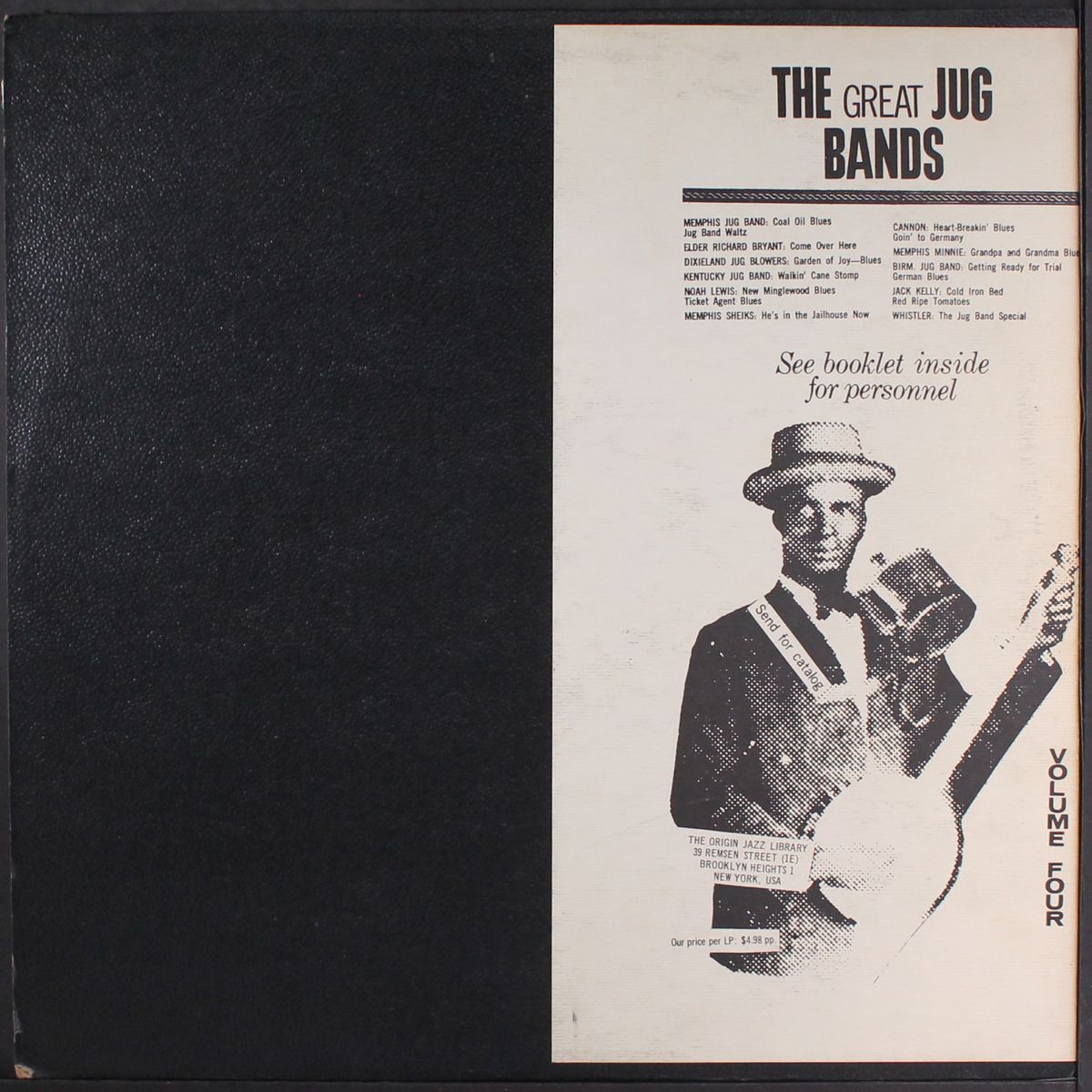 the great jug bands by VARIOUS