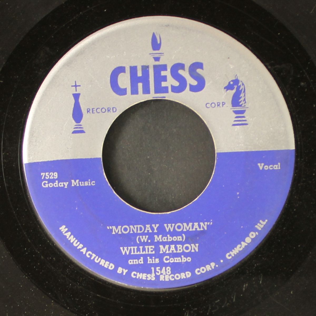 monday woman / you're a fool by WILLIE MABON