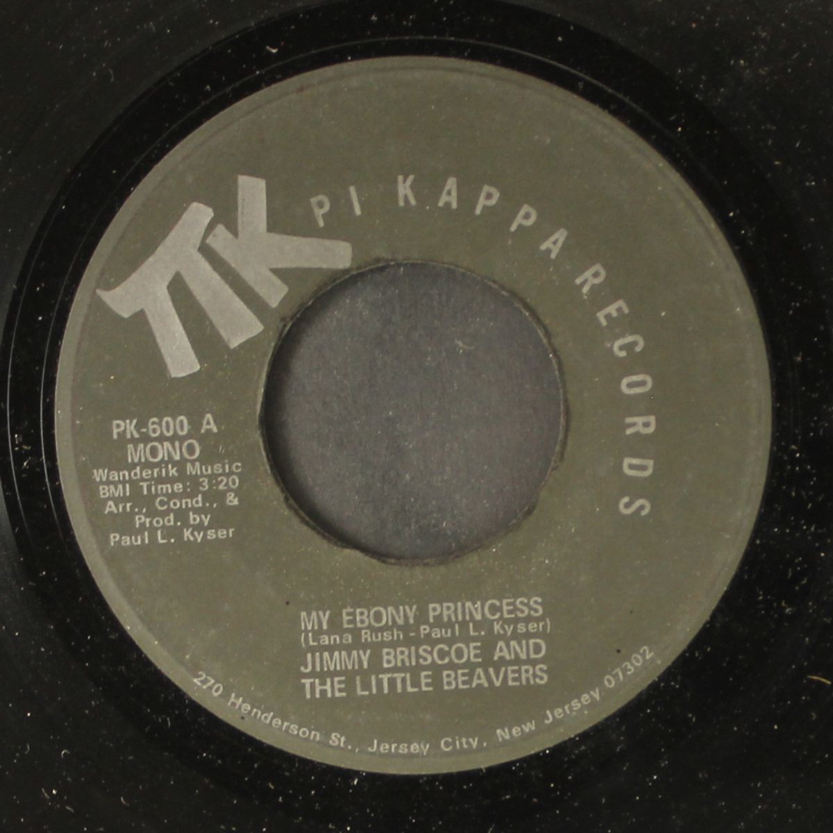 my ebony princess / mono by JIMMY BRISCOE & LITTLE BEAVERS