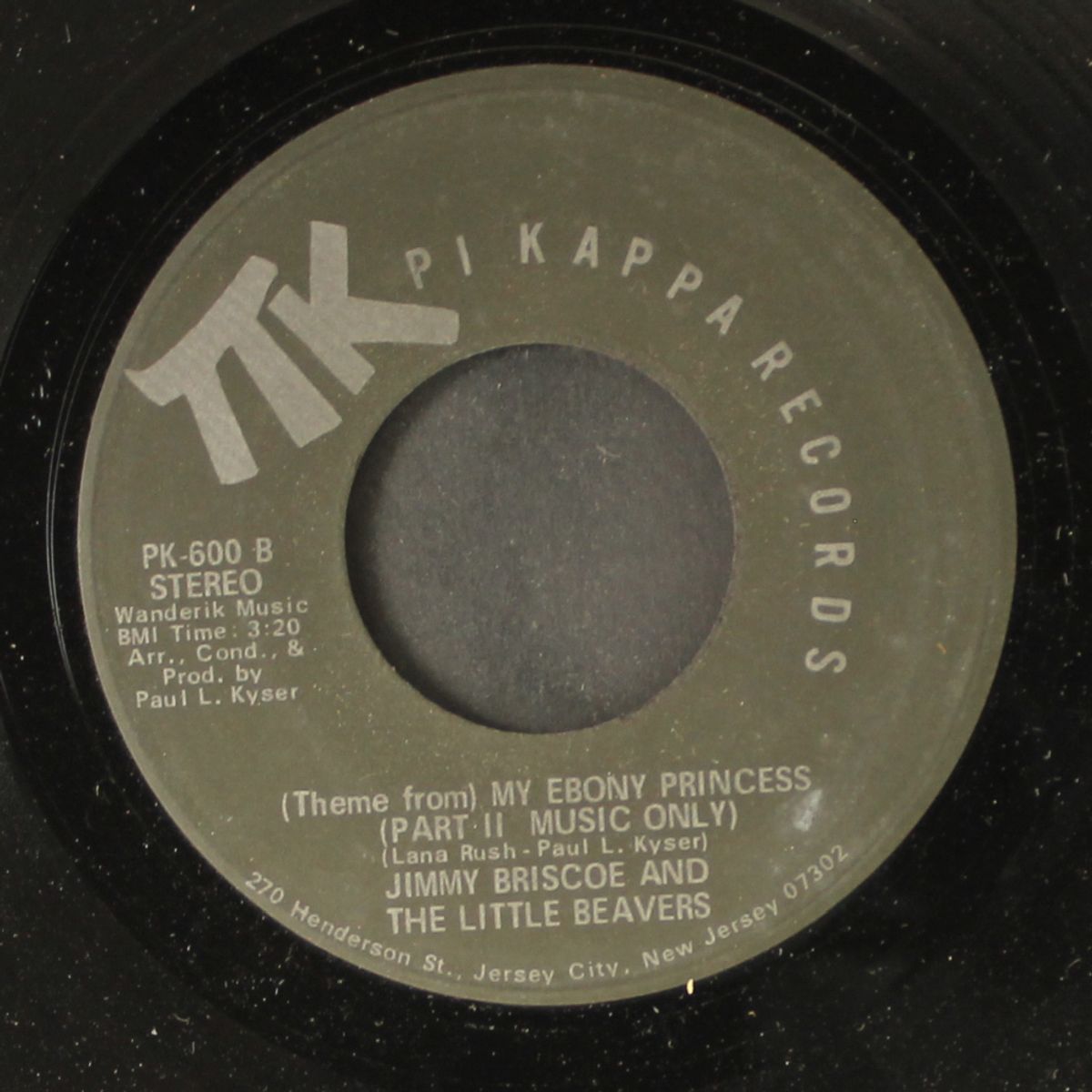 my ebony princess / mono by JIMMY BRISCOE & LITTLE BEAVERS