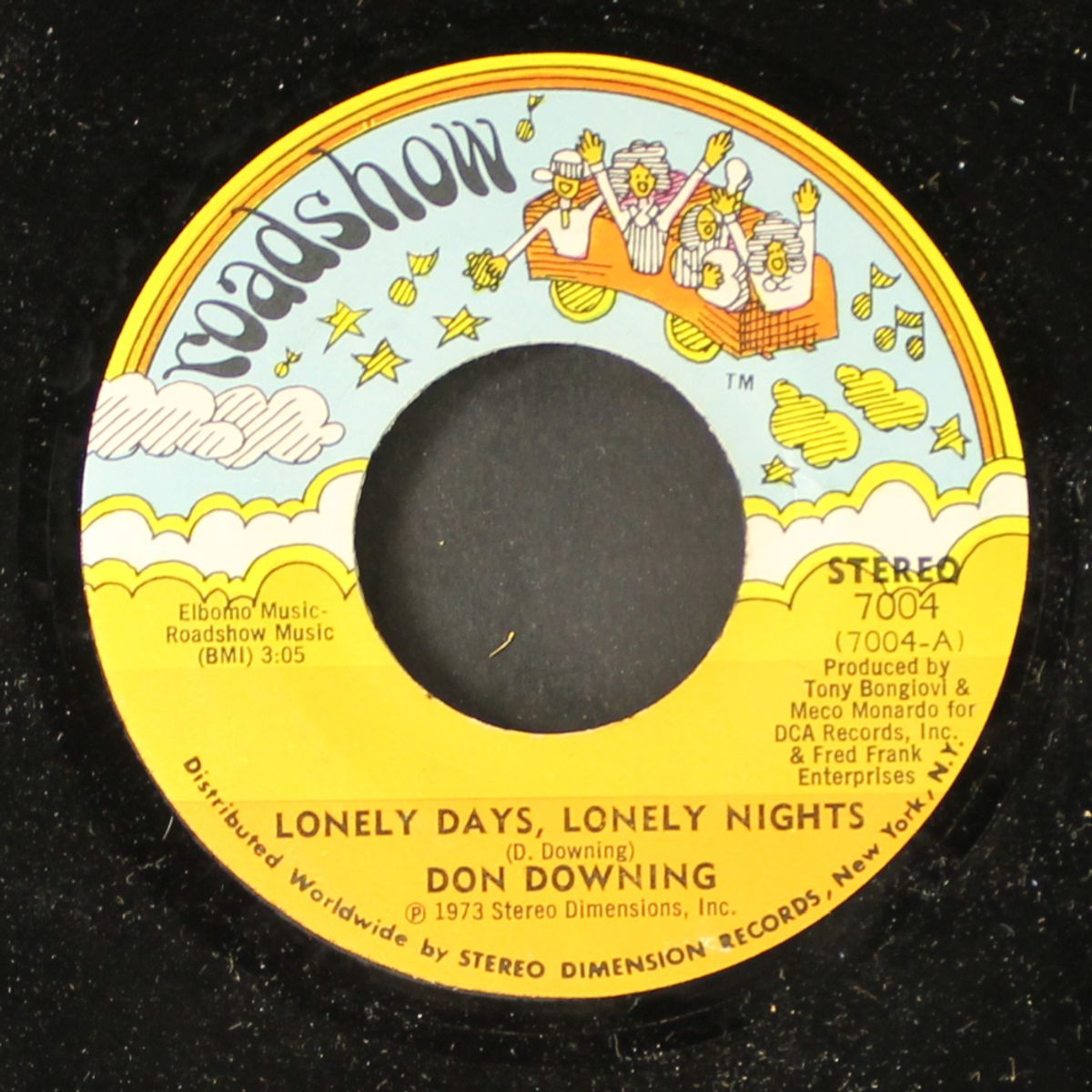 lonely days, lonely nights / i'm so proud of you by DON DOWNING