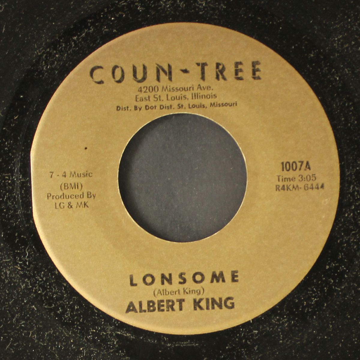 lonsome / you threw your love on me too strong by ALBERT KING