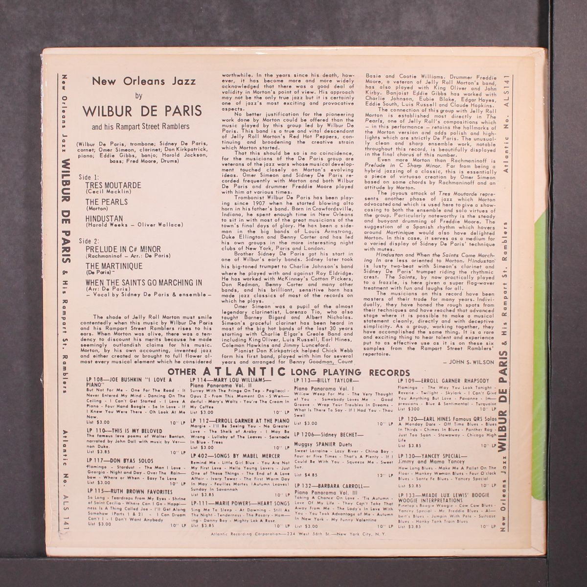 new orleans jazz by WILBUR DE PARIS