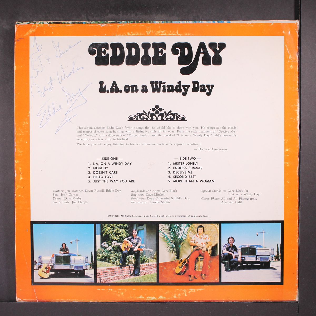 l.a. on a windy day by EDDIE DAY