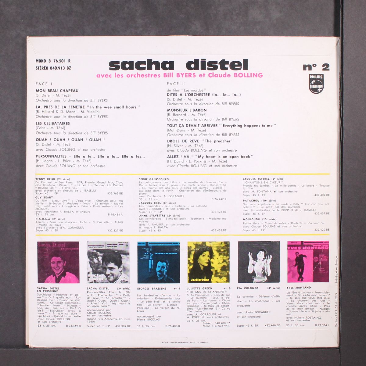 no. 2 by SACHA DISTEL