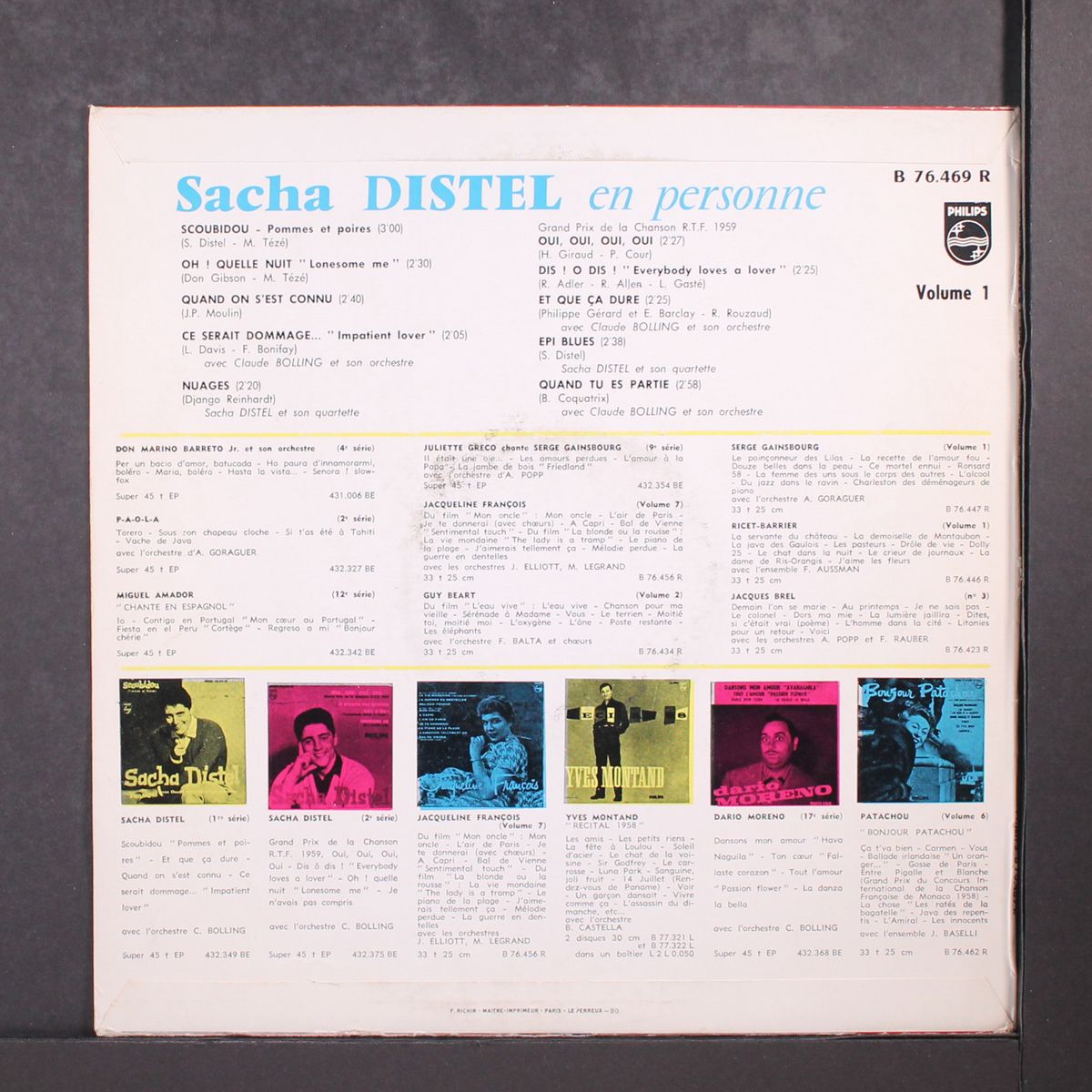 en personne by SACHA DISTEL