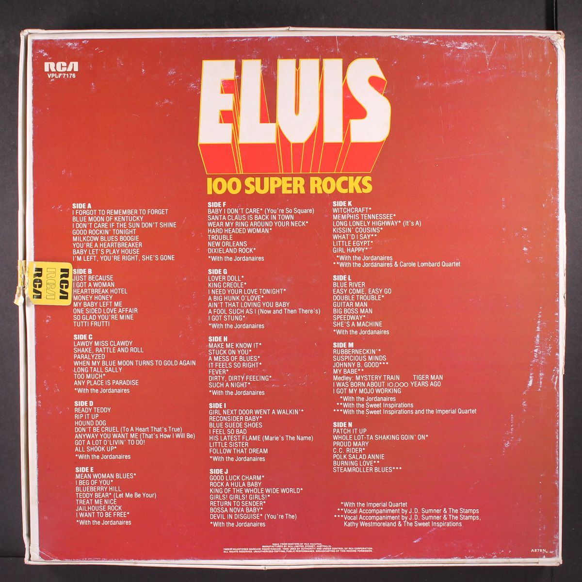 100 super rocks by ELVIS PRESLEY