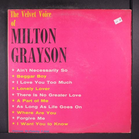 MILTON GRAYSON