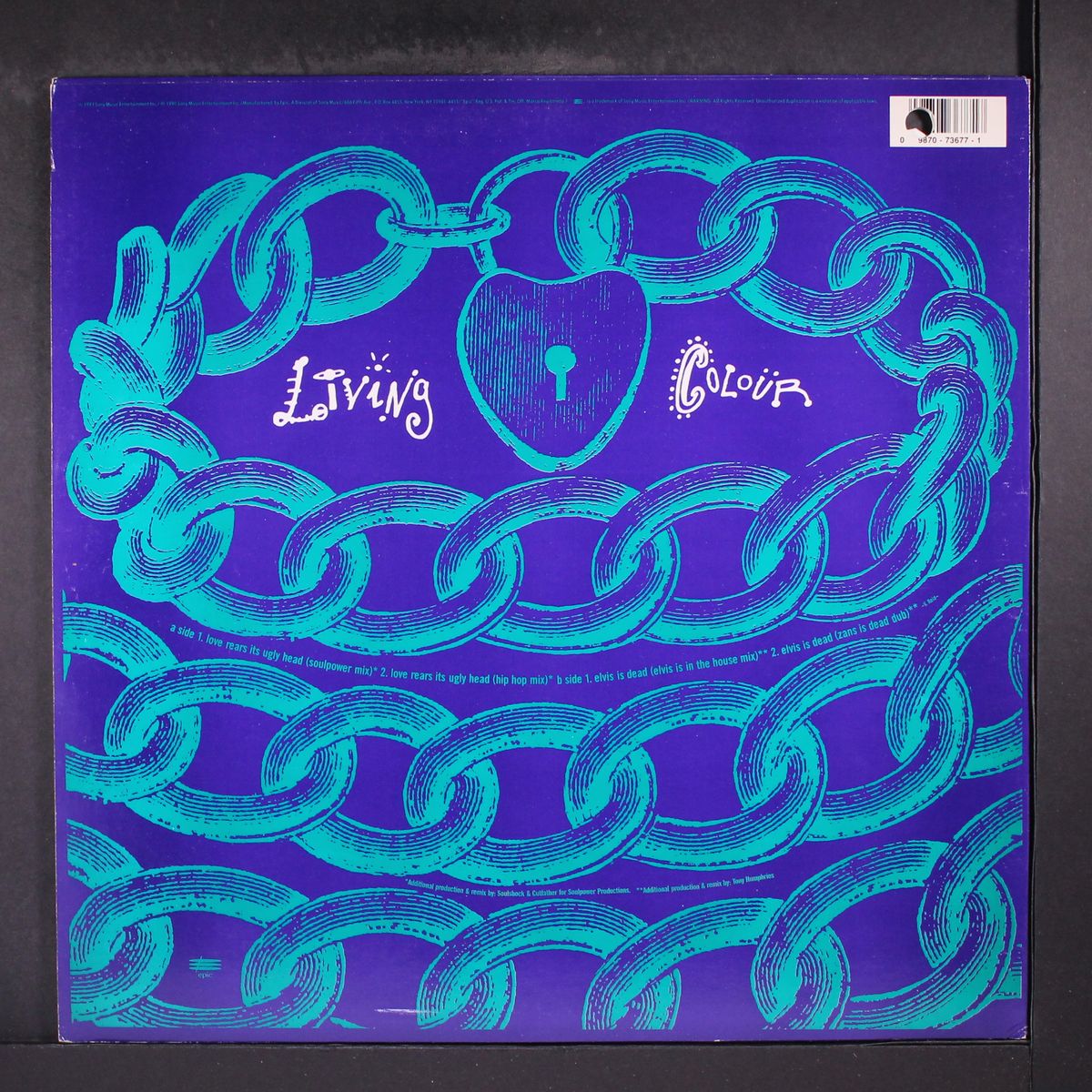 love rears its ugly head / elvis is dead by LIVING COLOUR