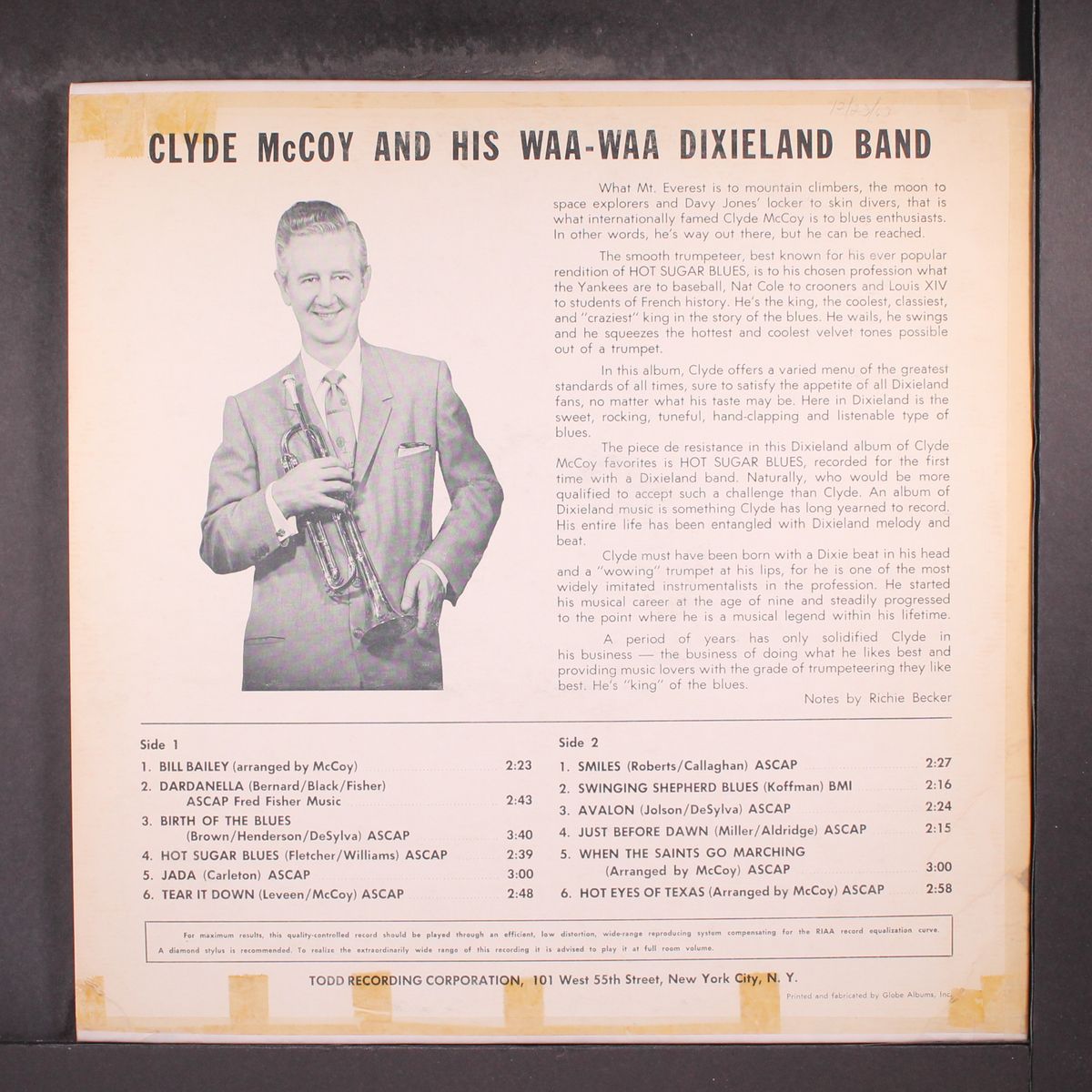 clyde mccoy & his waa-waa dixieland band by CLYDE MCCOY