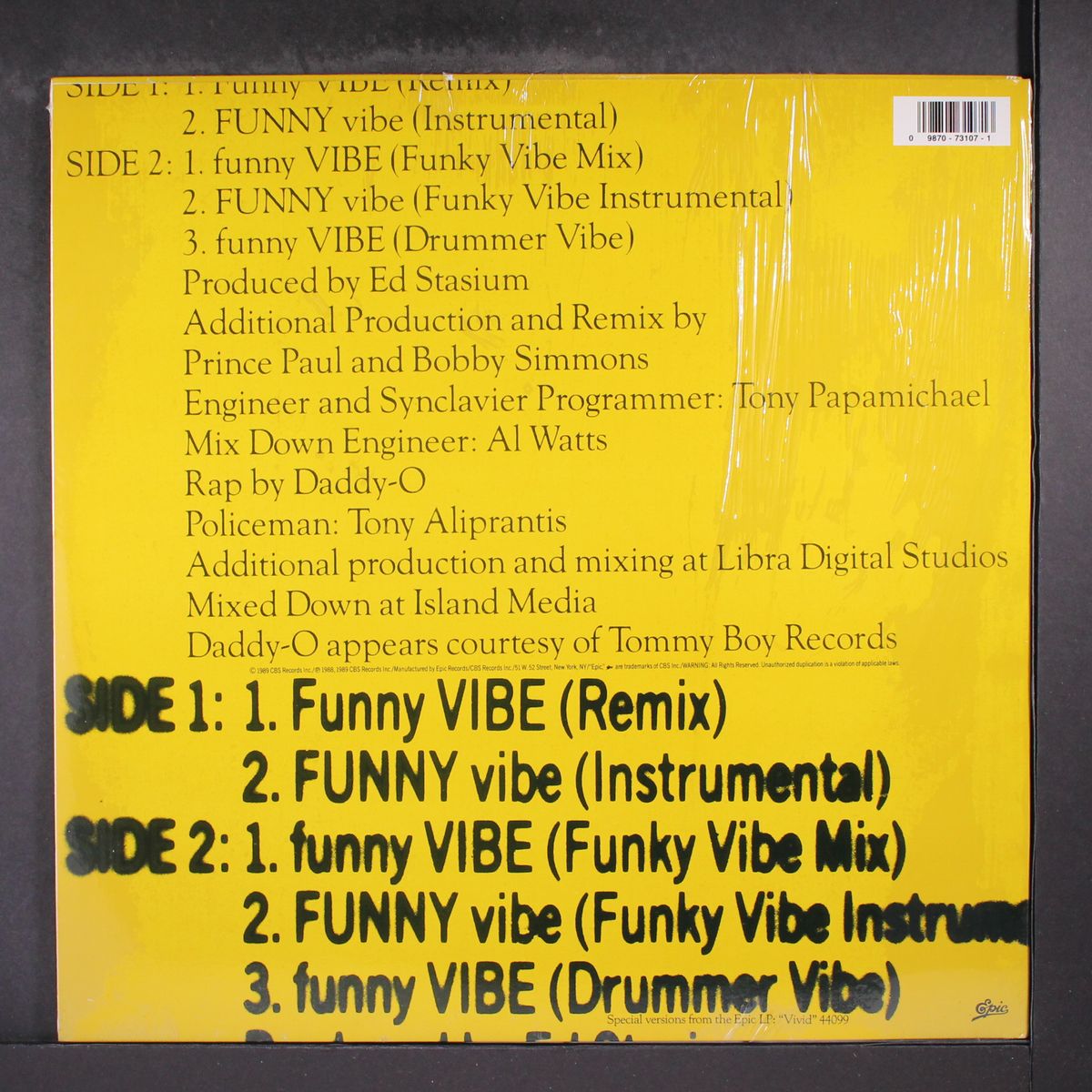 funny vibe (prince paul remix) by LIVING COLOUR