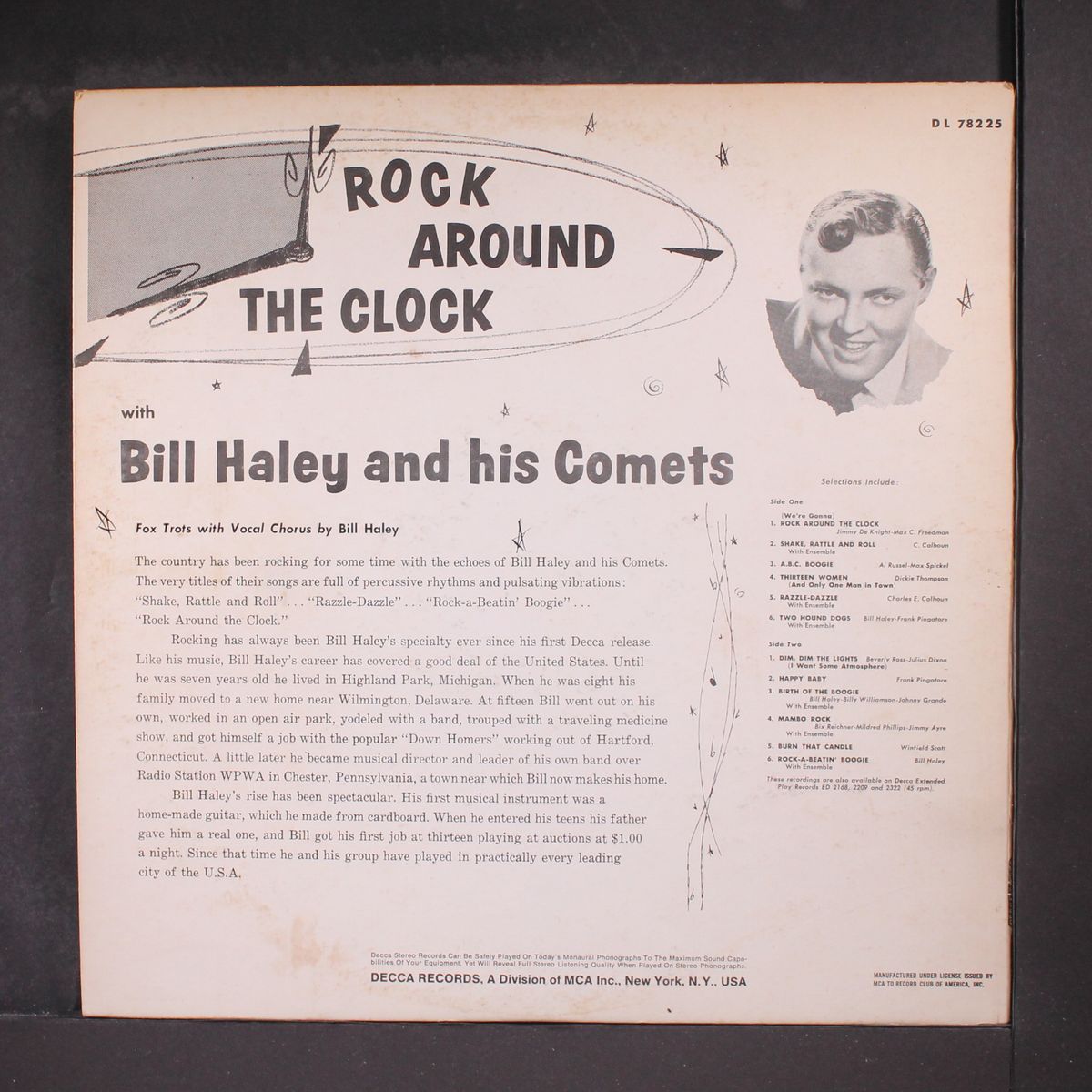rock around the clock by BILL HALEY & COMETS