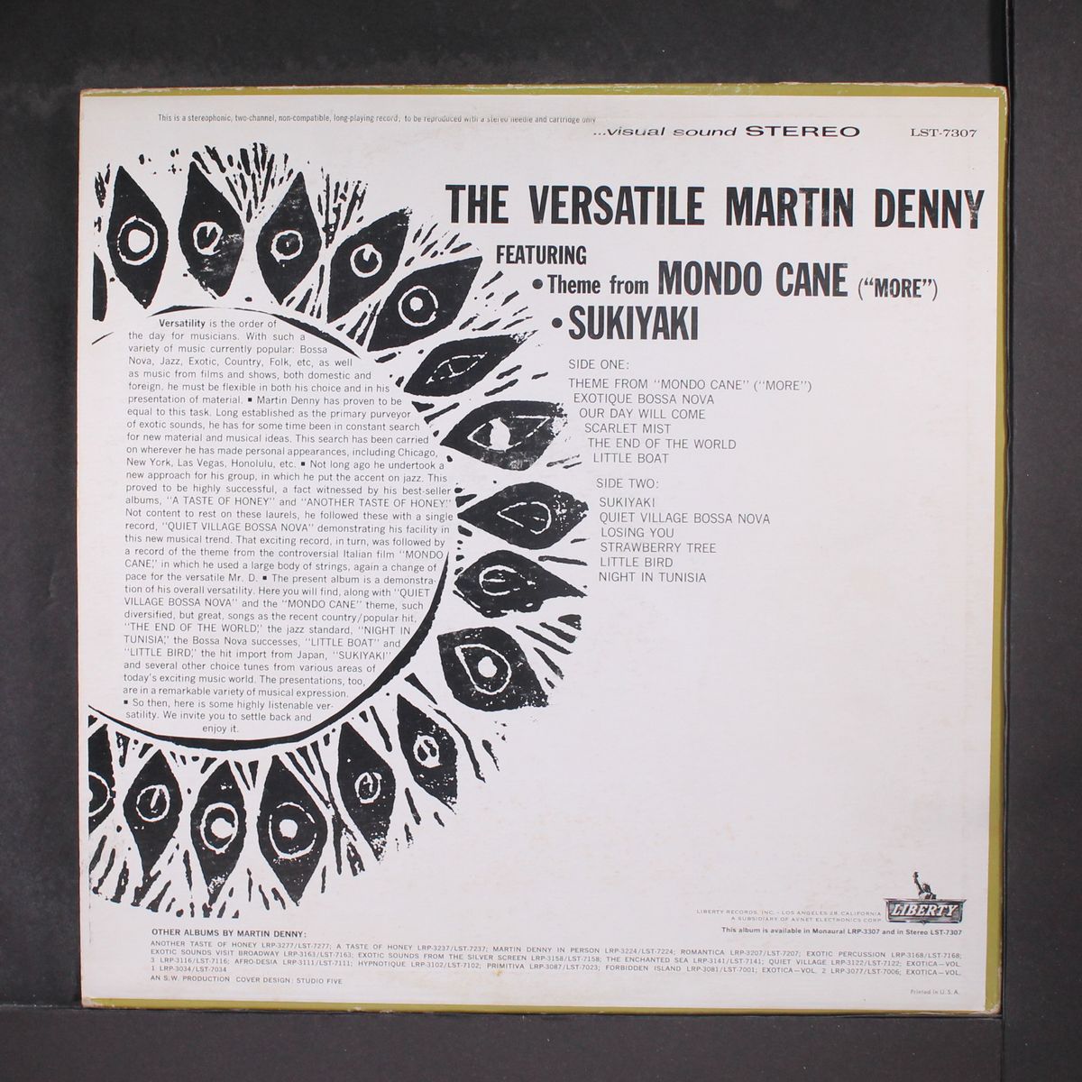 the versatile by MARTIN DENNY