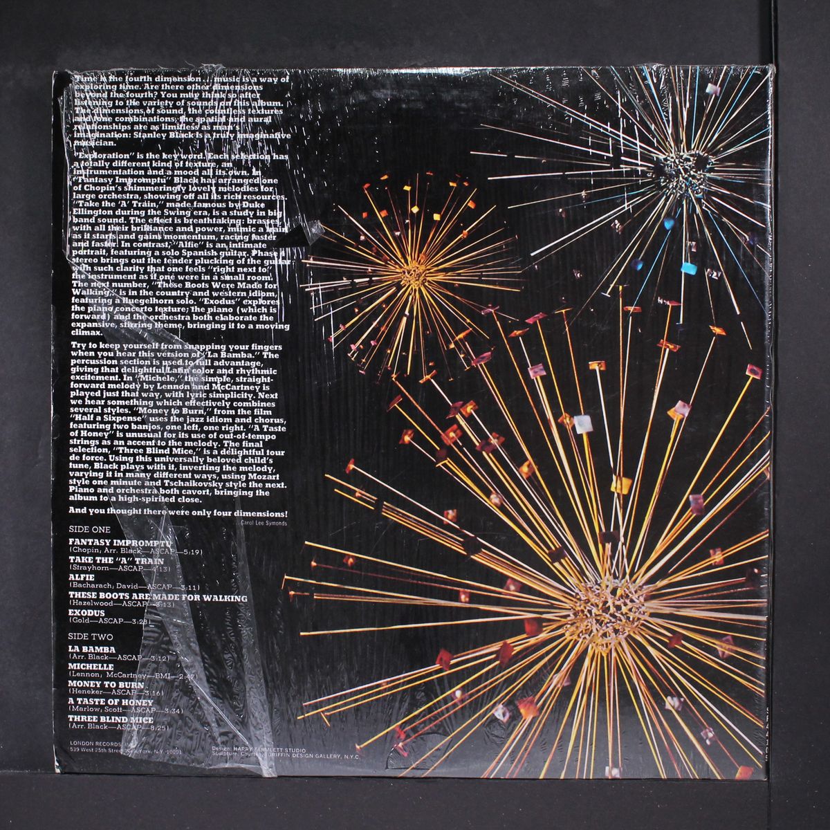 dimensions in sound by STANLEY BLACK