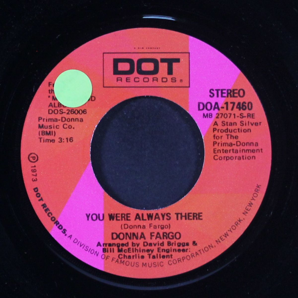 you were always there / he can have all he wants by DONNA FARGO
