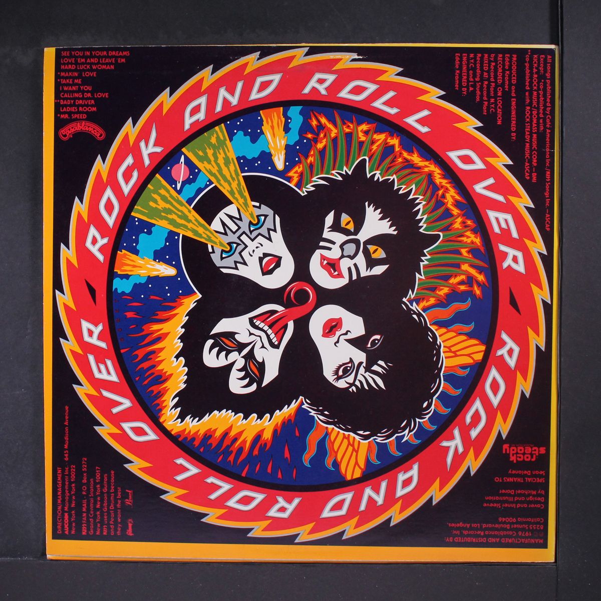 rock and roll over by KISS