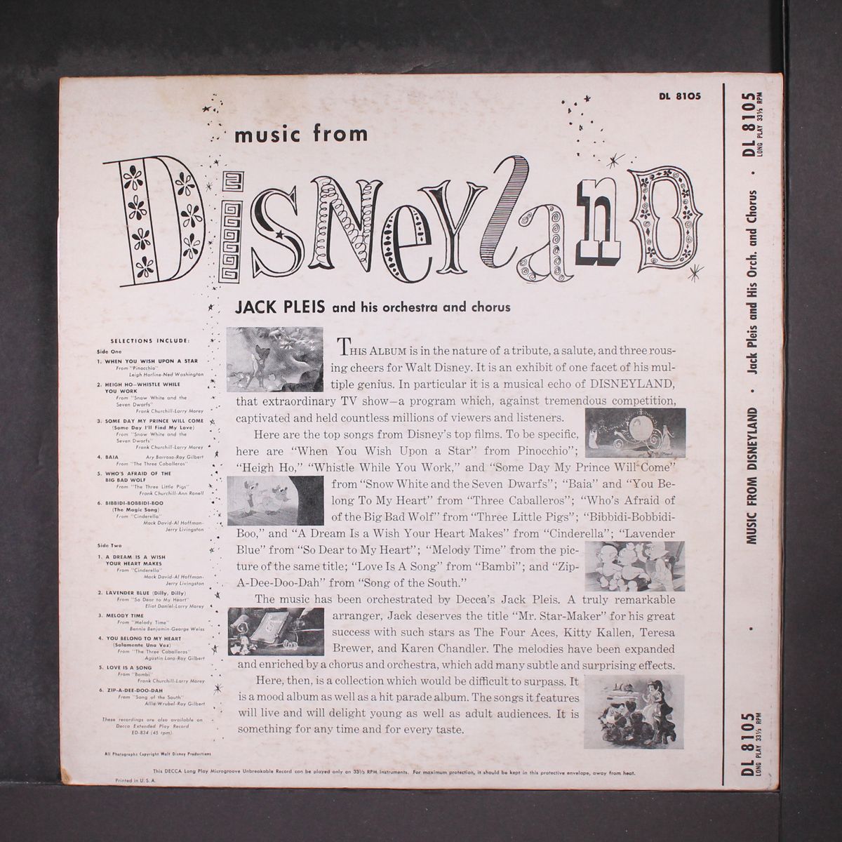 music from disneyland by JACK PLEIS