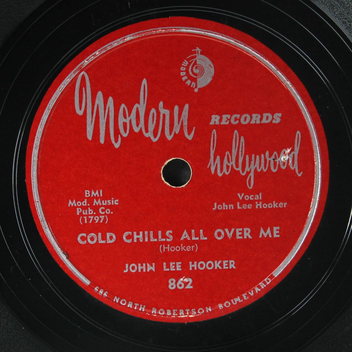 rock me mama / cold chills all over me by JOHN LEE HOOKER