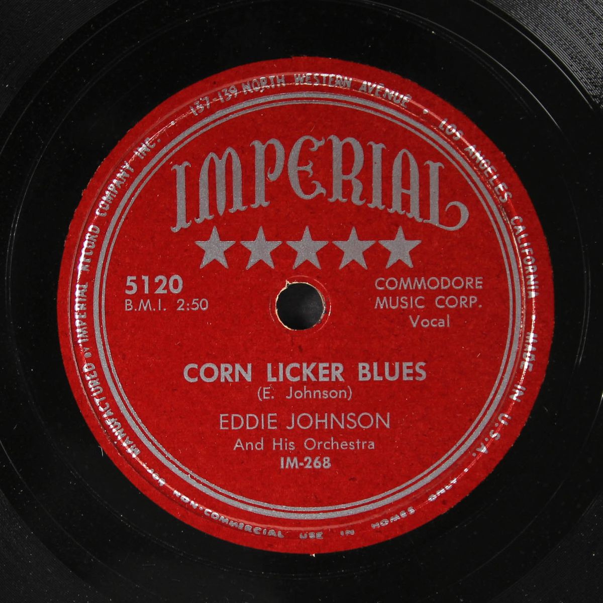 plowboy blues / corn licker blues by EDDIE JOHNSON