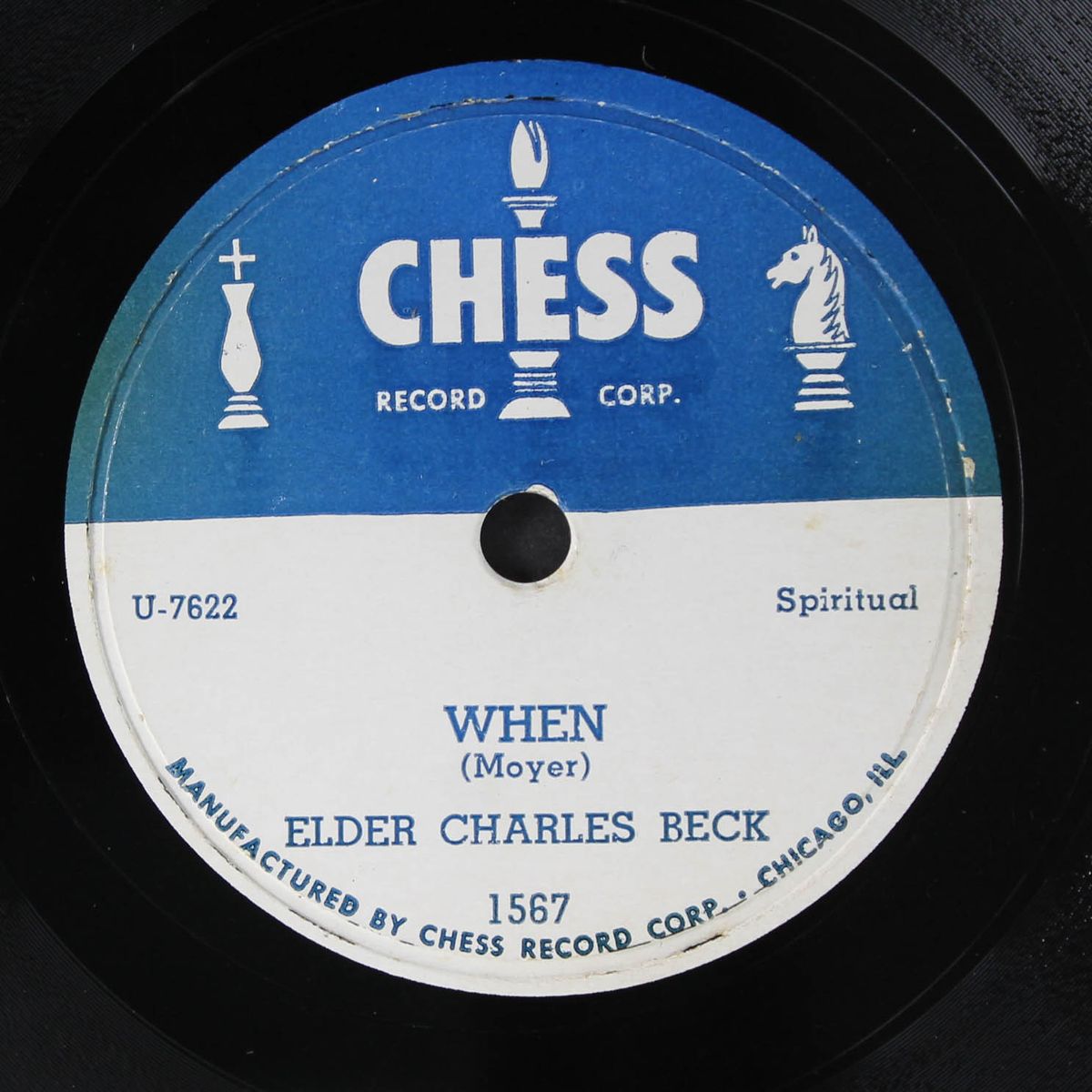 when / i'm walking with jesus at my side by ELDER CHARLES BECK