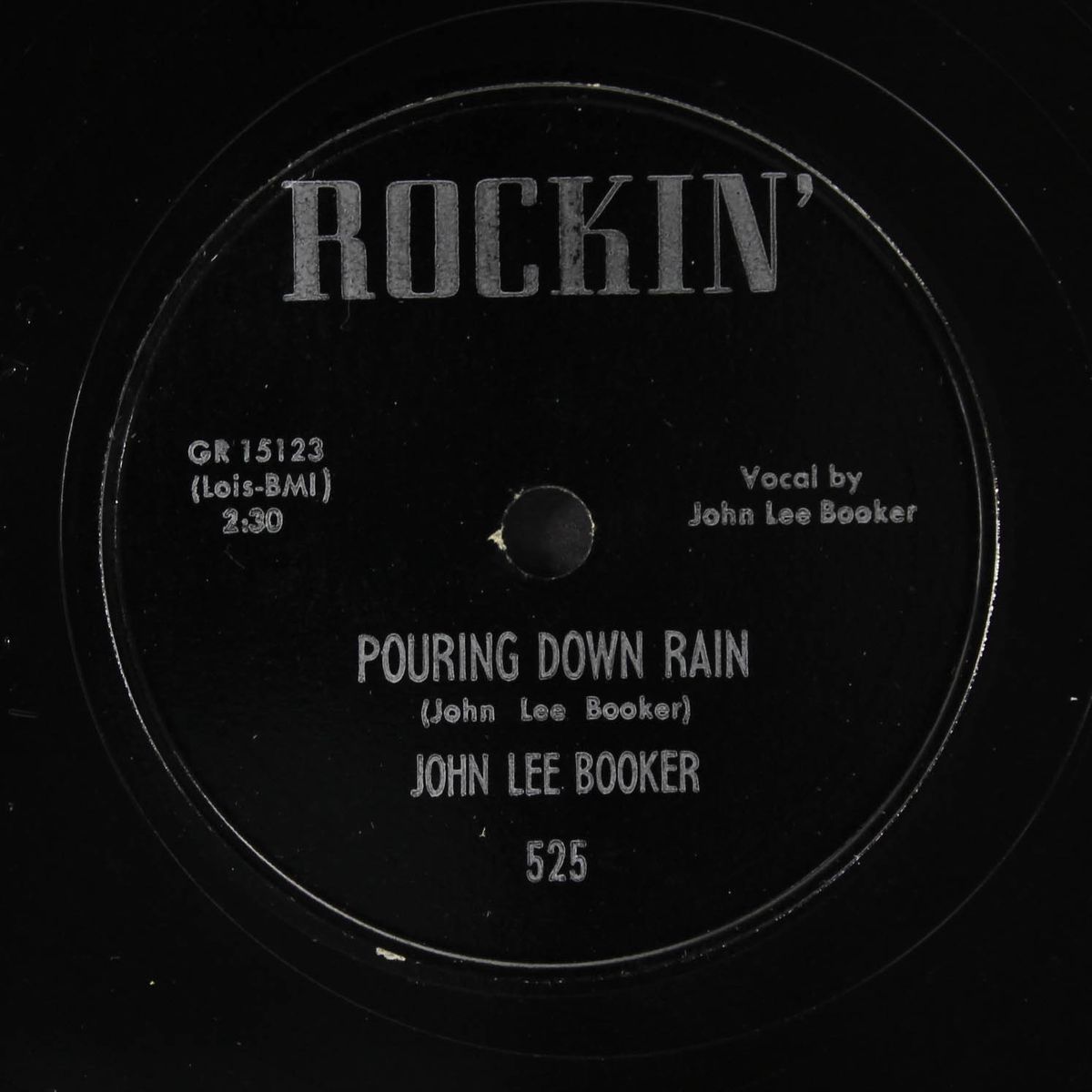 pouring down rain / stuttering blues by JOHN LEE BOOKER