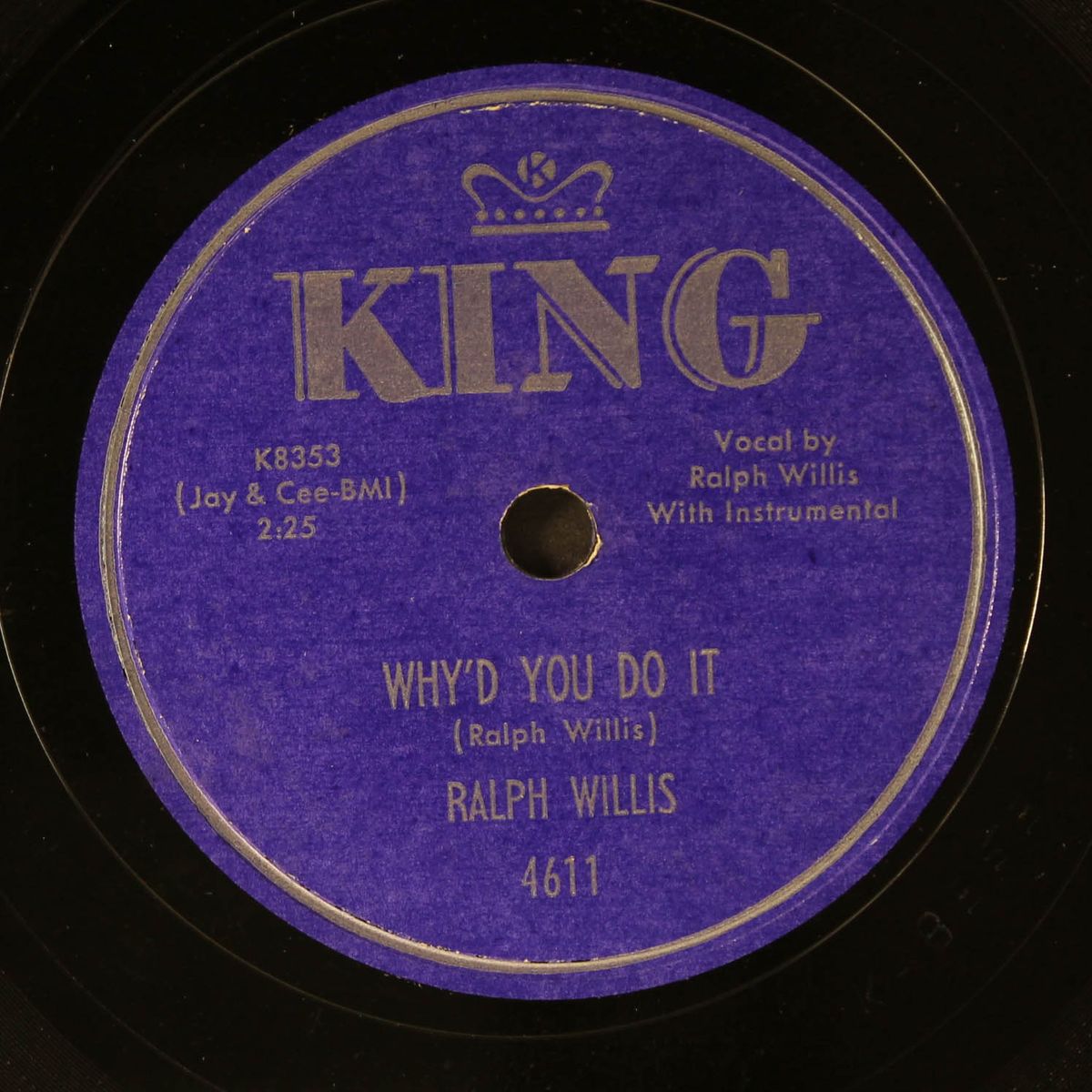 why'd you do it / do right by RALPH WILLIS