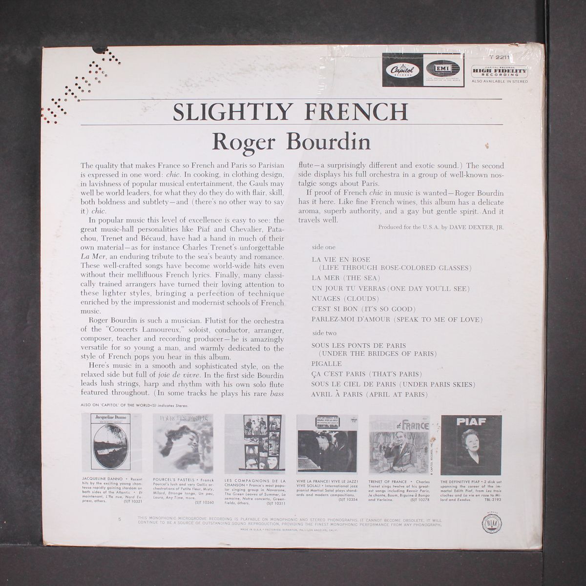 slightly french by ROGER BOURDIN