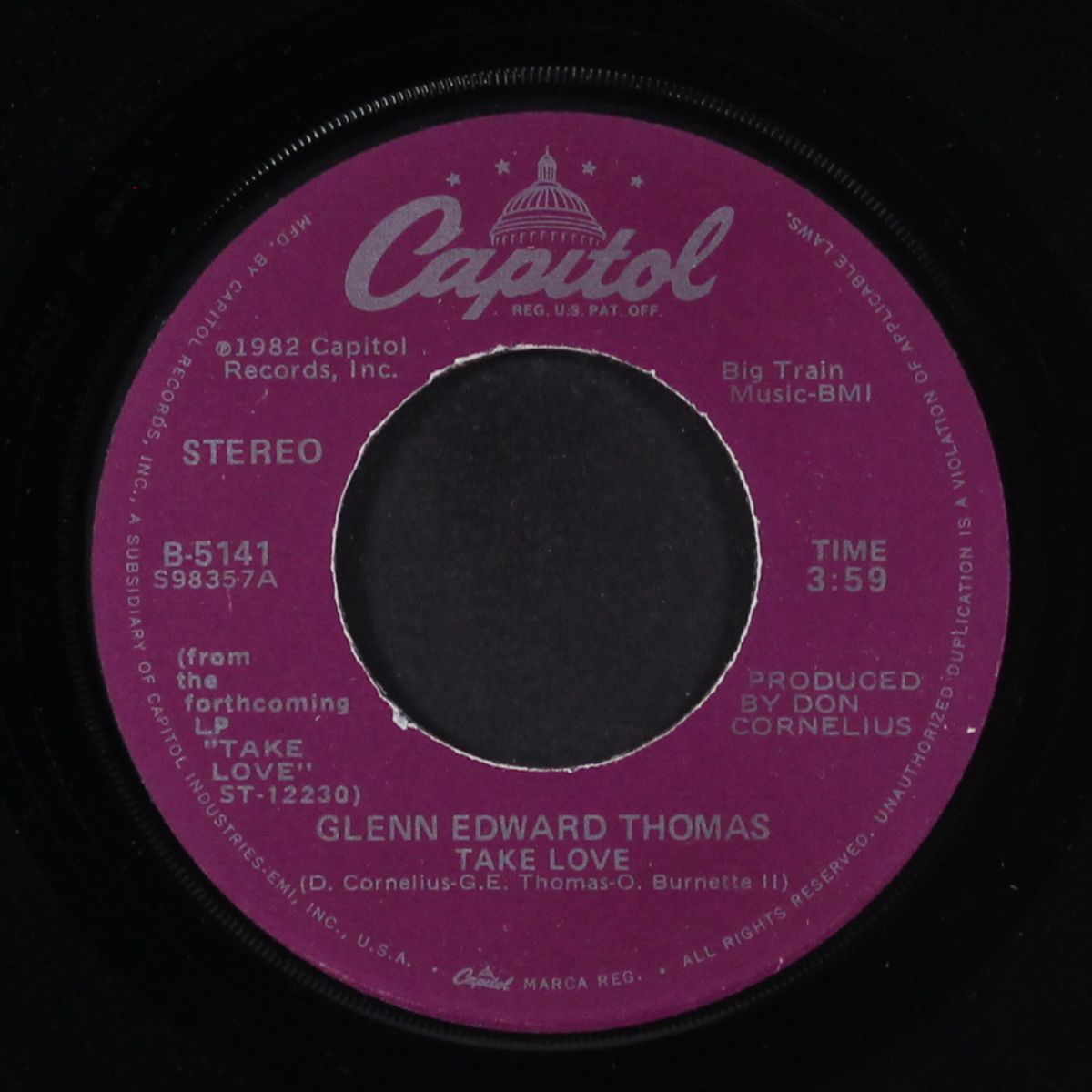 take love / we got a lot to learn by GLENN EDWARD THOMAS