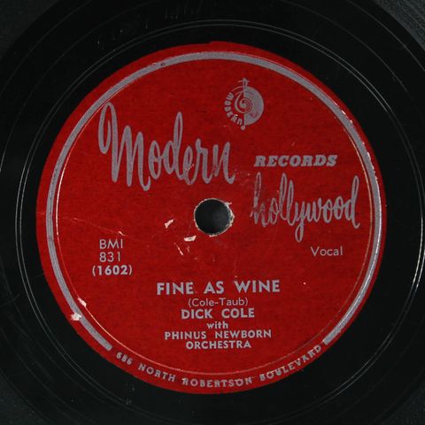 DICK COLE / PHINUS NEWBORN