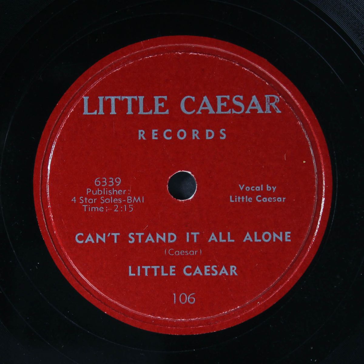can't stand it alone / big eyes by LITTLE CAESAR