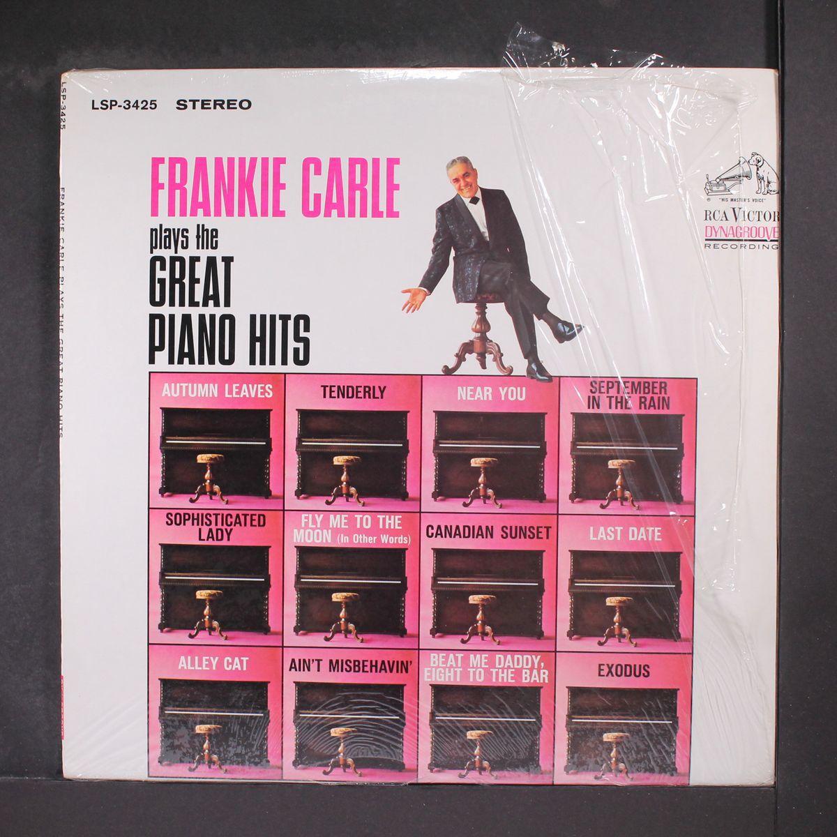 plays the great piano hits by FRANKIE CARLE