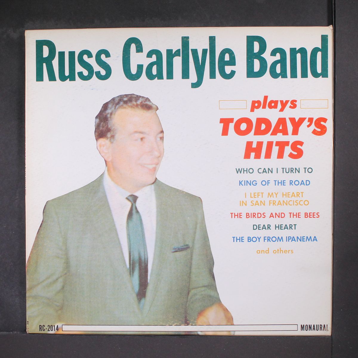 plays today's hits by RUSS CARLYLE